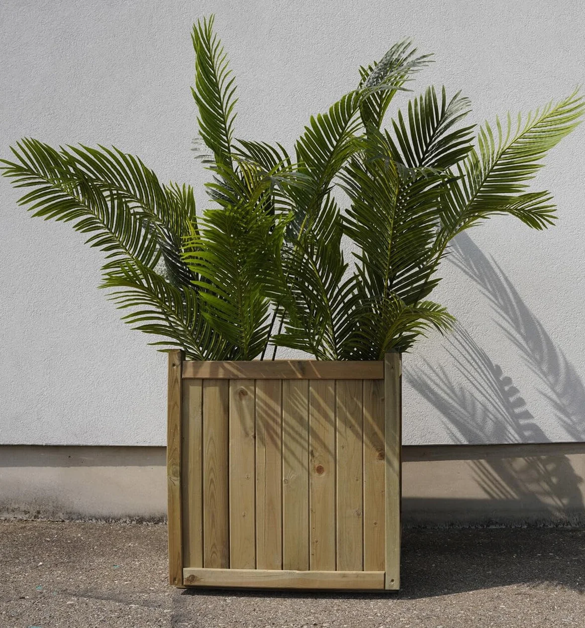 Bac à Fleurs carré en Bois Vendôme 70 x 70 x 75