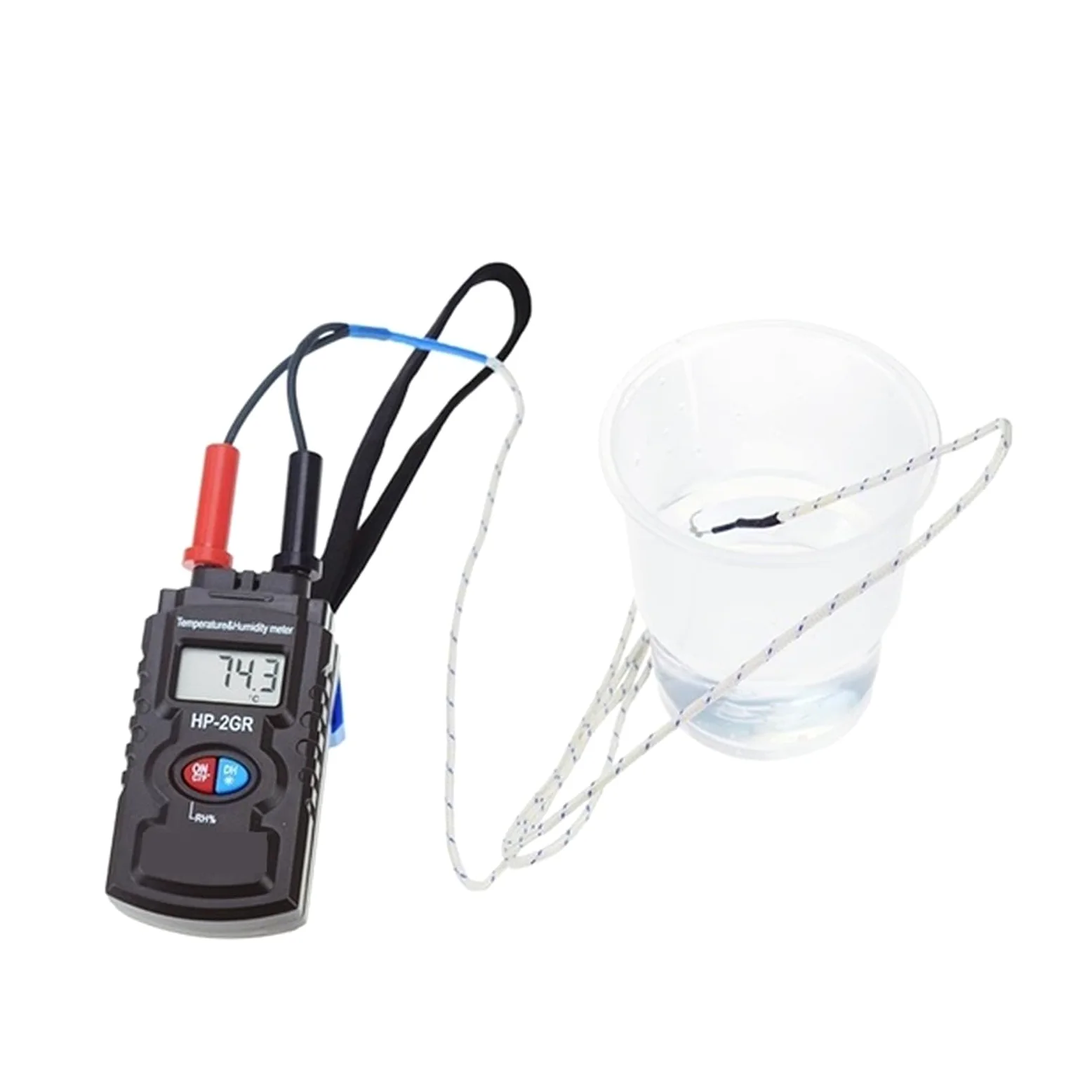 Hygromètre numérique for thermomètre et humidité avec rétroéclairage et maintien des données Lectures claires