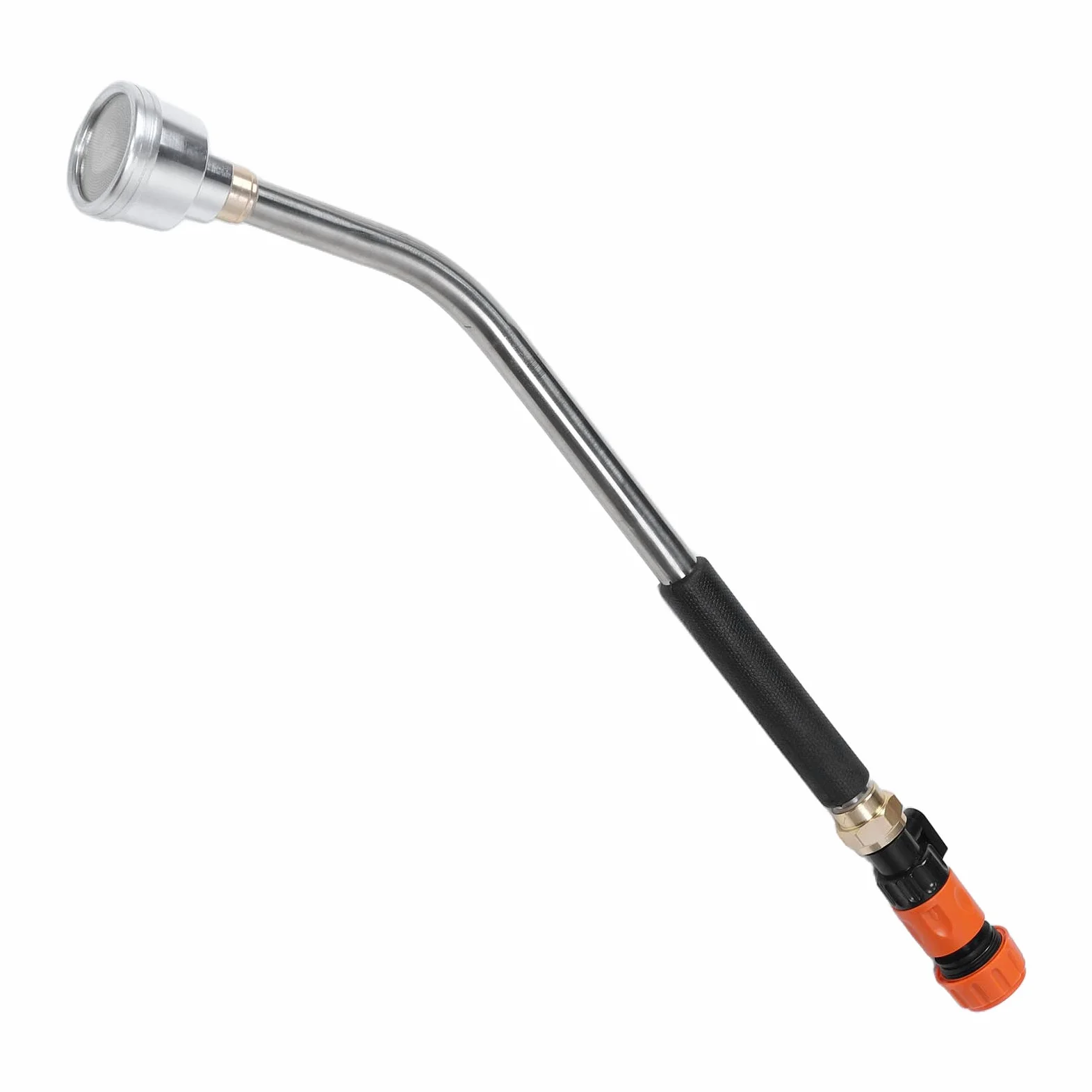 Tuyau D'arrosage D'arrosage Arrosage Légumes Pistolet de Douche Ménage Pépinière Pistolet Agricole Buse en Aluminium Longue pour arrosé (60CM)