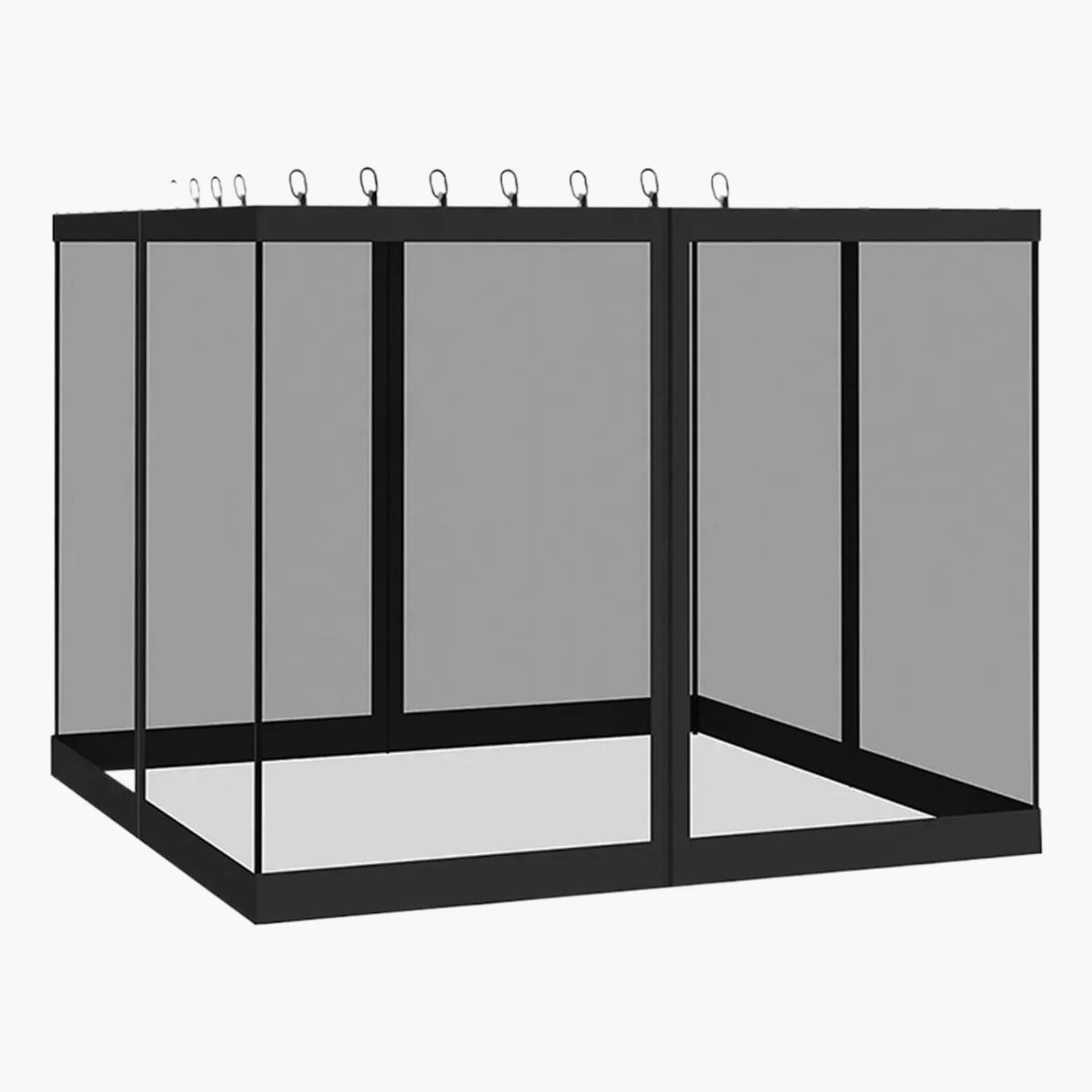Filet De Canopée pour Patio Anti-Moucheron, Aération, Résistant UV, | Filet Moustiquaire Tonnelle Patios, Extérieur, Tentes, Camping, Plein Air, Terrasses, Balcons, Jardins,
