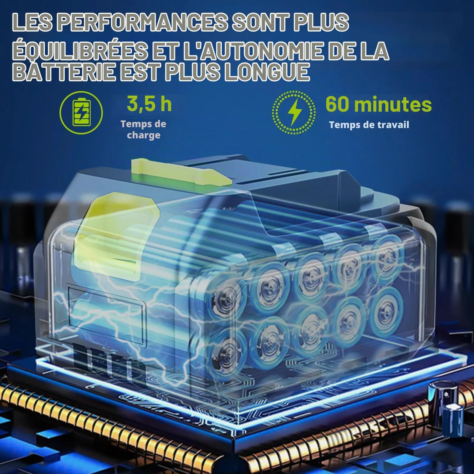 VOERJIA Mini Tronçonneuse à Batterie 21V avec Moteur Brushless et Lubrification Automatique, Élagueuse Électrique sans Fil 6 et 8 Pouces, 2 x 4.0Ah Batteries (LCD), pour Élagage, Jardinage
