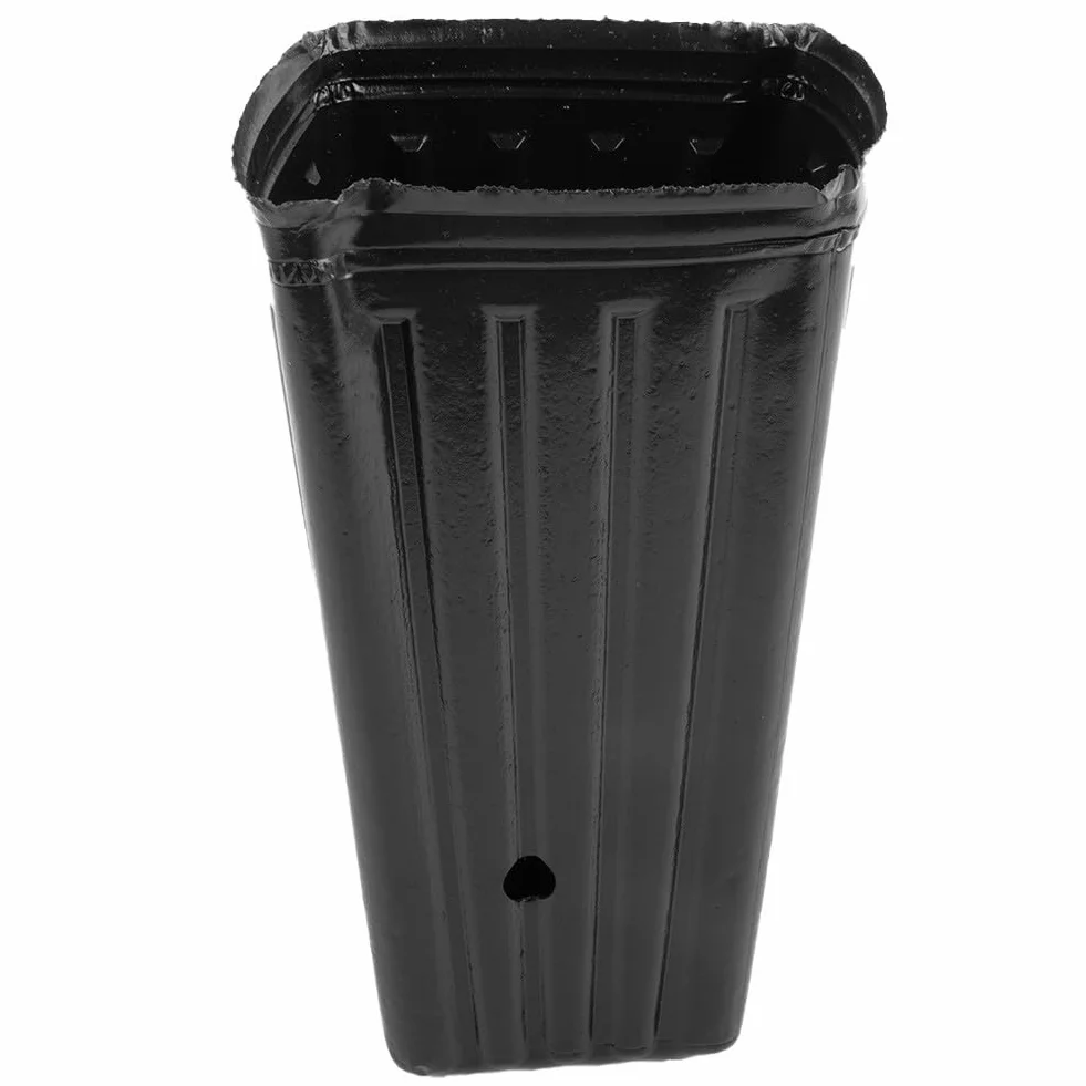 Pots profonds en plastique pour arbres avec drainage Lot de 20