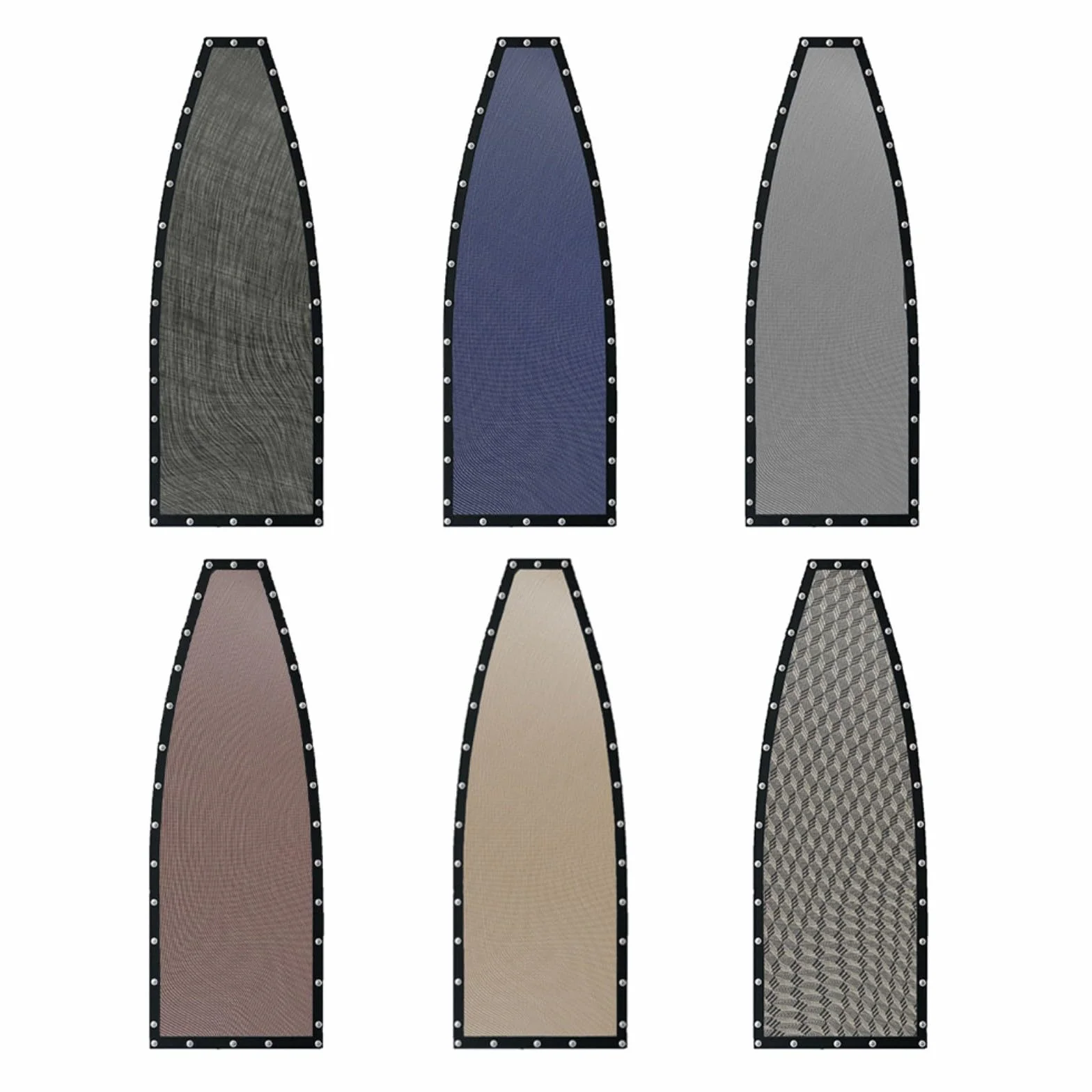 Tissu de rechange pour balancelle extérieure suspendue 64x197x23 cm gris noirâtre