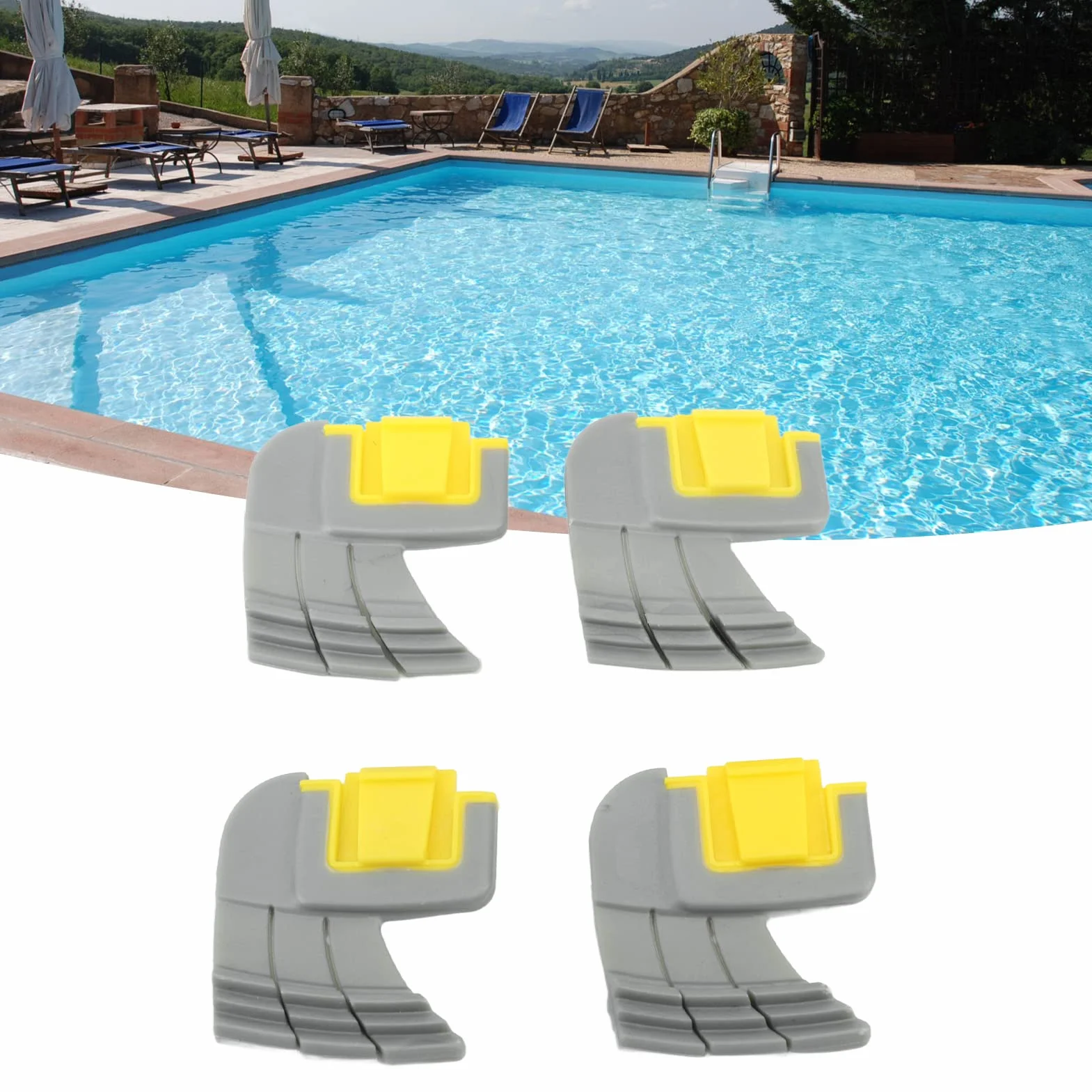 Haofy 4pcs Brosses de Récurage Cycloniques Pièces de Rechange pour Nettoyeur MX8 Mx6