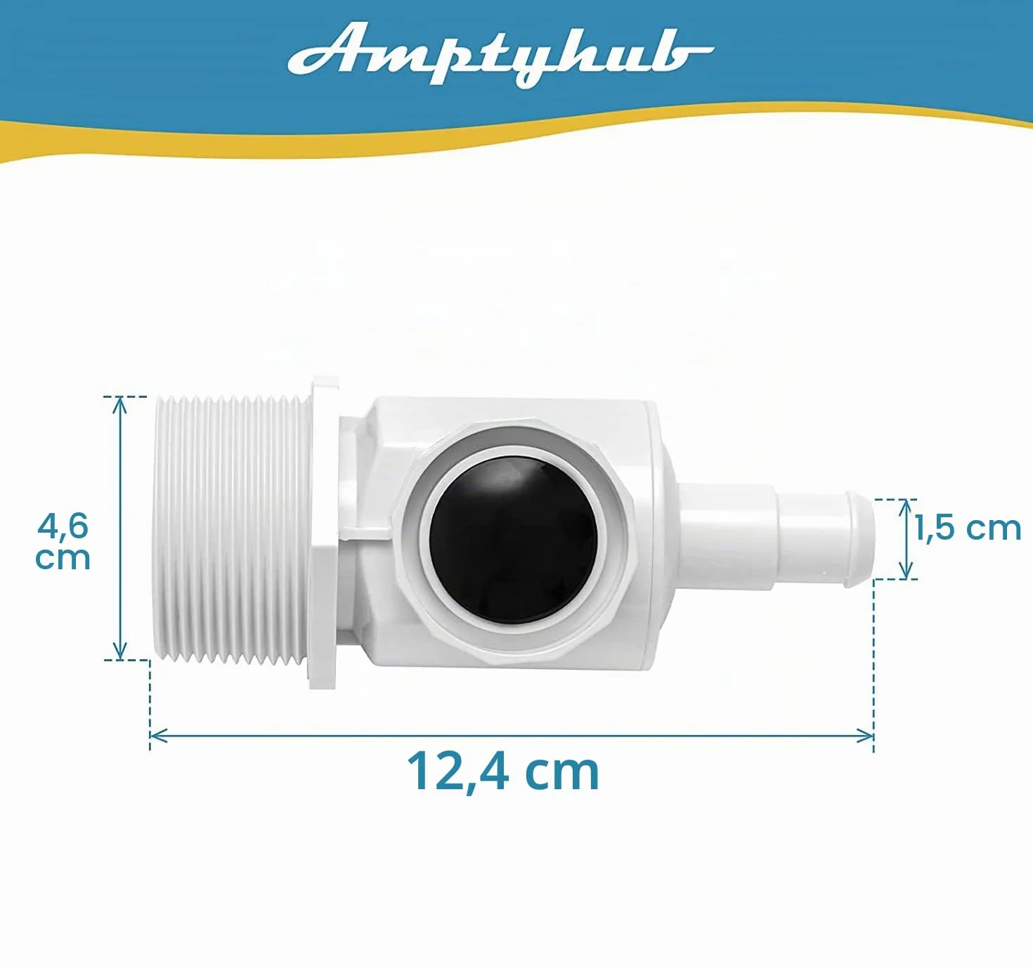 Connecteur UWF Compatible Polaris Zodiac 380 280 180 Raccord Mural Universel Pièce de Rechange Nettoyeur Piscine