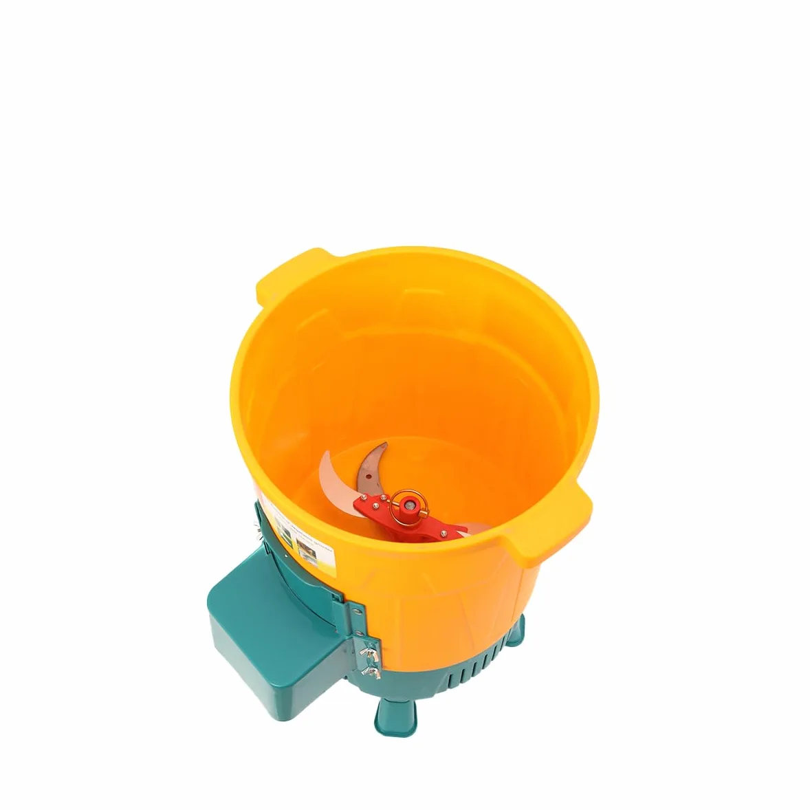 Broyeur à fourrage Professionnel, 220V 500W Broyeur de Légumes électrique | Pour Légumes Verts, Tiges d’herbe, Légumes, et Melons, pour la Transformation des Aliments pour volailles et Canards
