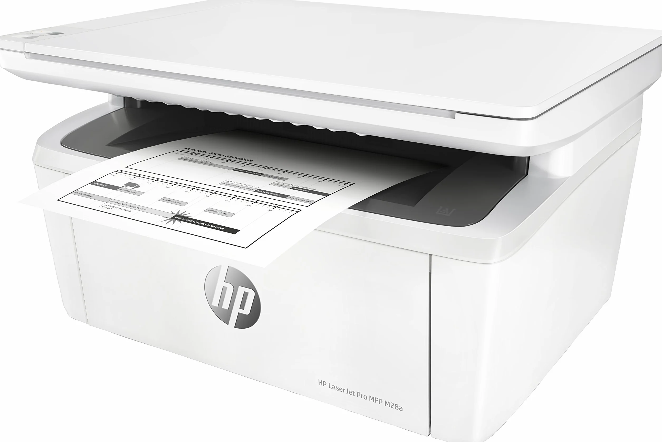 HP LaserJet Pro MFP M28a Imprimante Multifonction Blanc