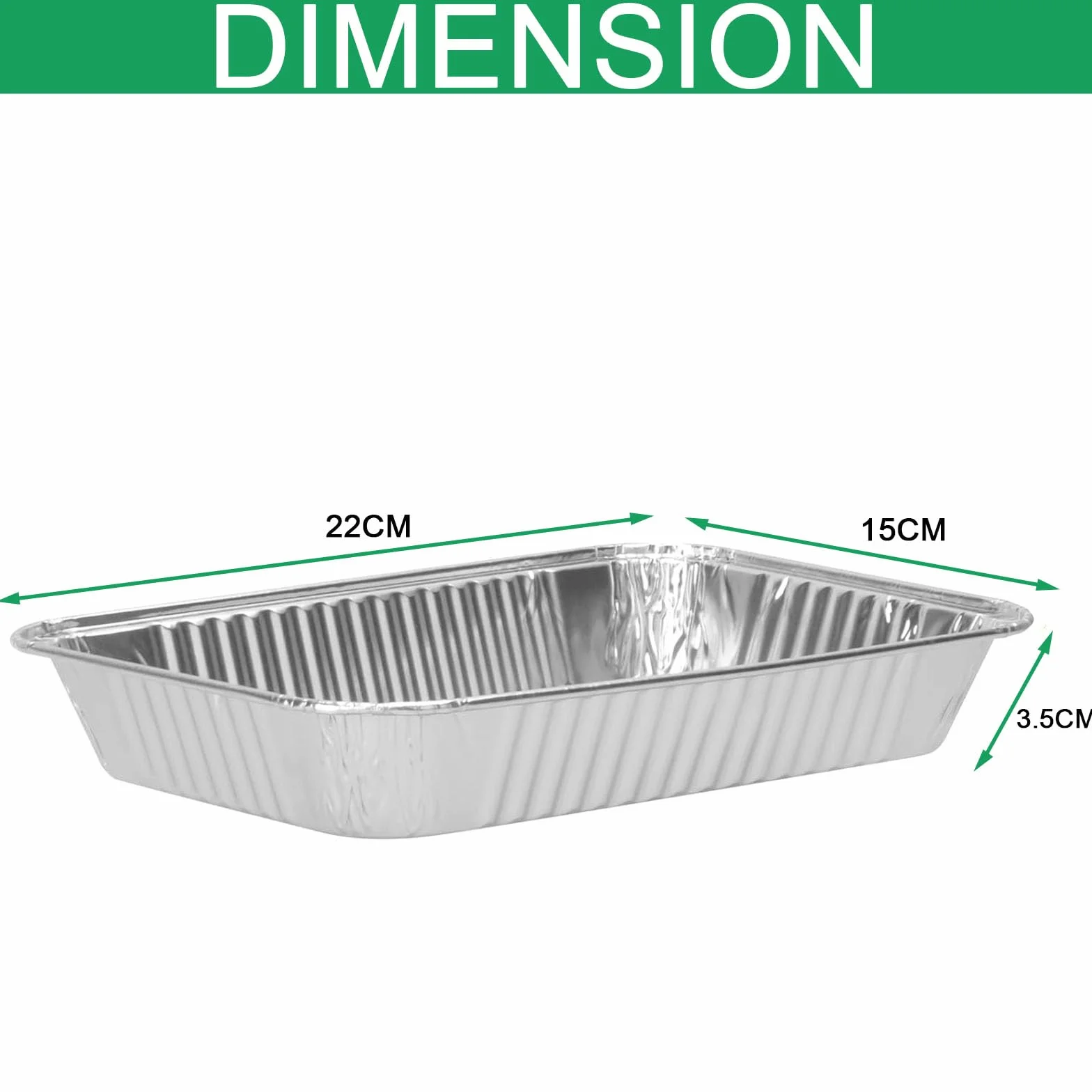Lot de 20 barquettes en aluminium pour barbecue à gaz Ninja Woodfire OG850EU OG901EU OG701EU
