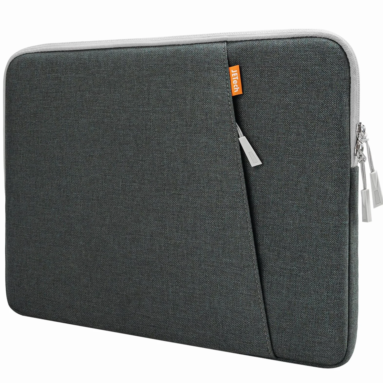 JETech Housse Ordinateur Portable MacBook Neo A18 Pro 14 Pouces MacBook Air Pro M1-M5 2021-2026 Étui Sacoche Étanche Gris Foncé