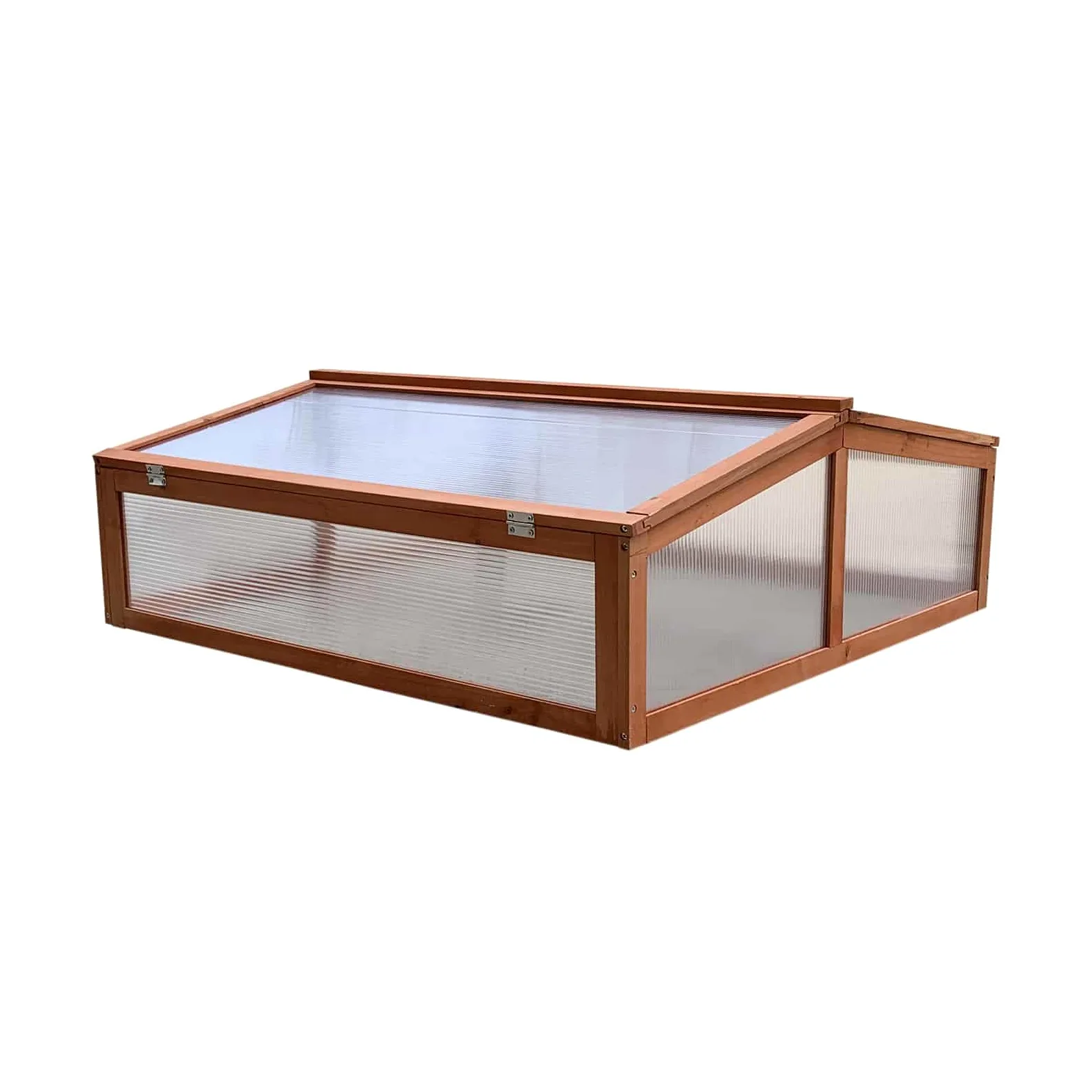 Gardiun Wooden Serre en bois/polycarbonate 82 X 90 X 32 cm multicolore