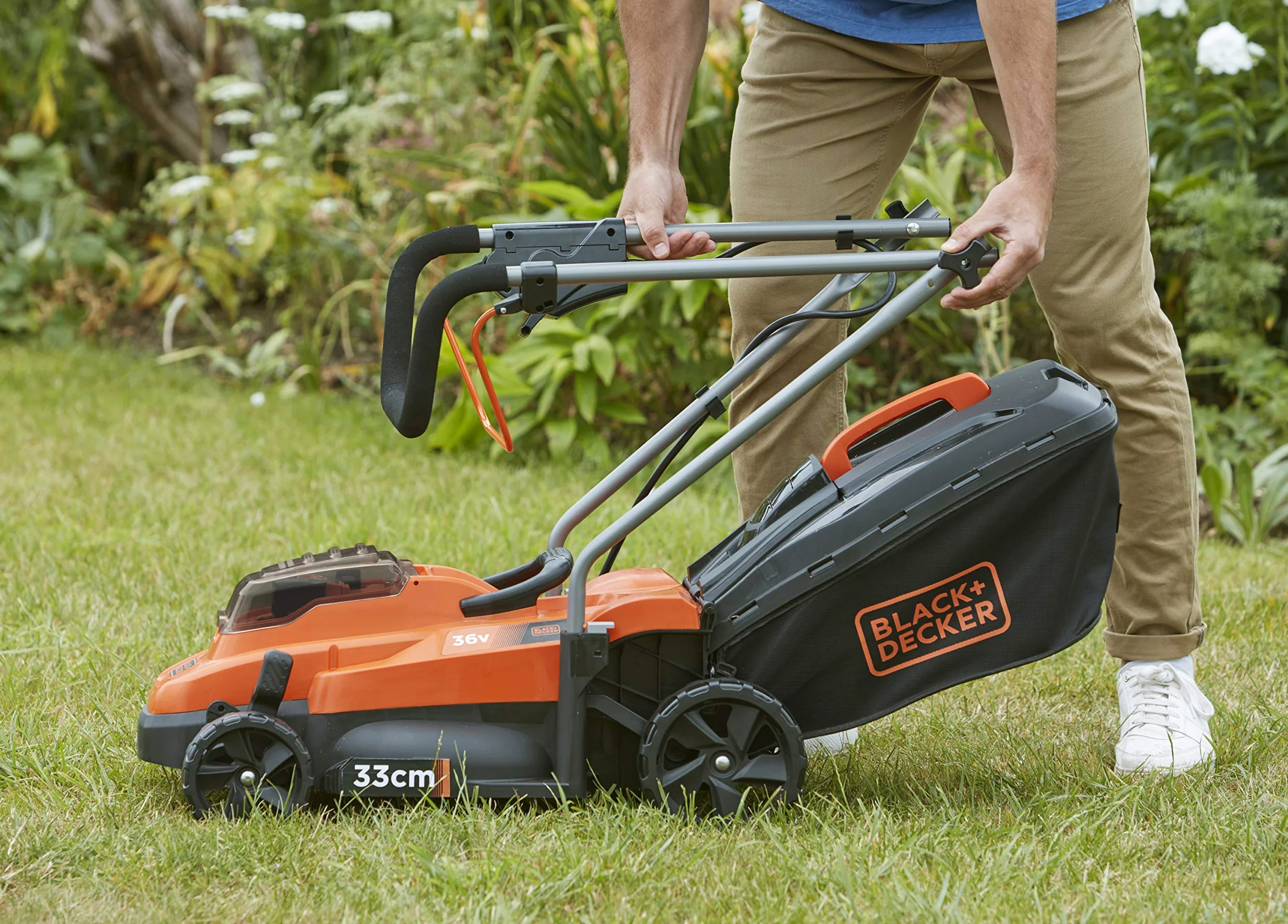 Tondeuse 33cm - sans fil Lithium 36V - 2,5Ah - BCMW3336L1