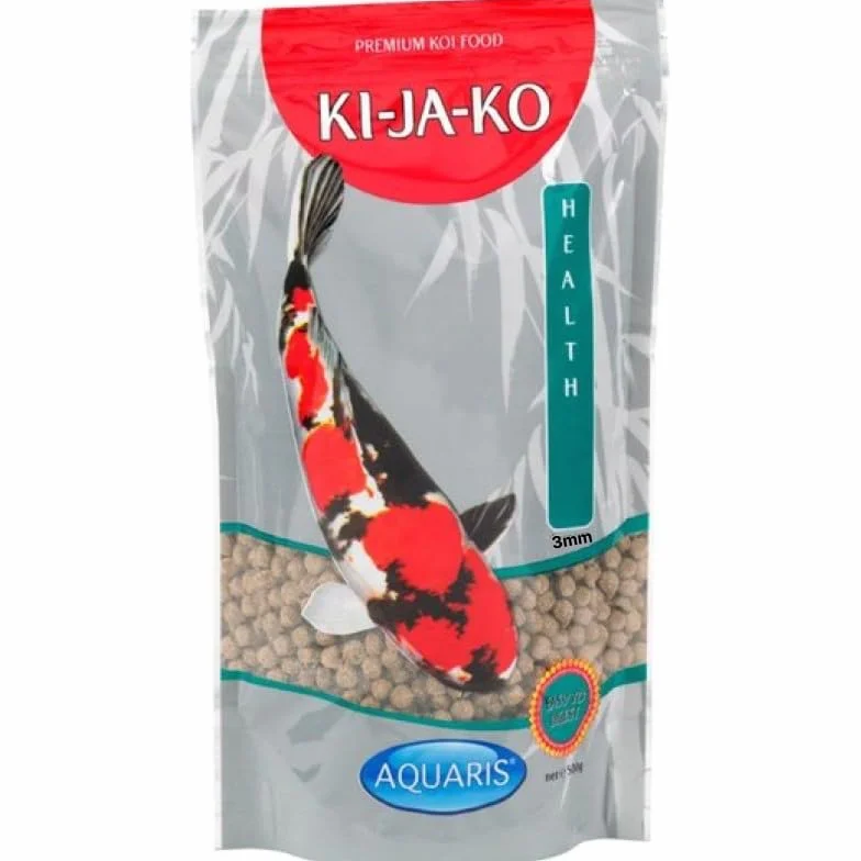 Nourriture pour carpes Koi 500 g 3 mm Granulés flottants hautement digestibles pour Jeunes Koi Riche en protéines germes de blé Actigen