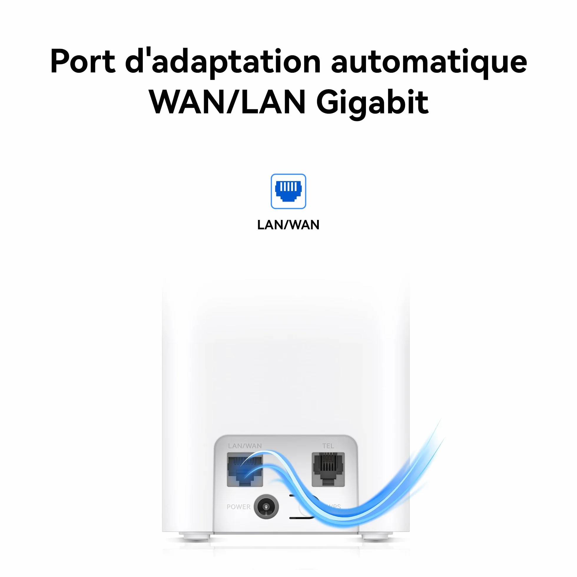 Routeur 5G CPE 5s H153 Wi-Fi 6 AX3000 3600 Mbit/s Antenne 9 dBi LAN/WAN