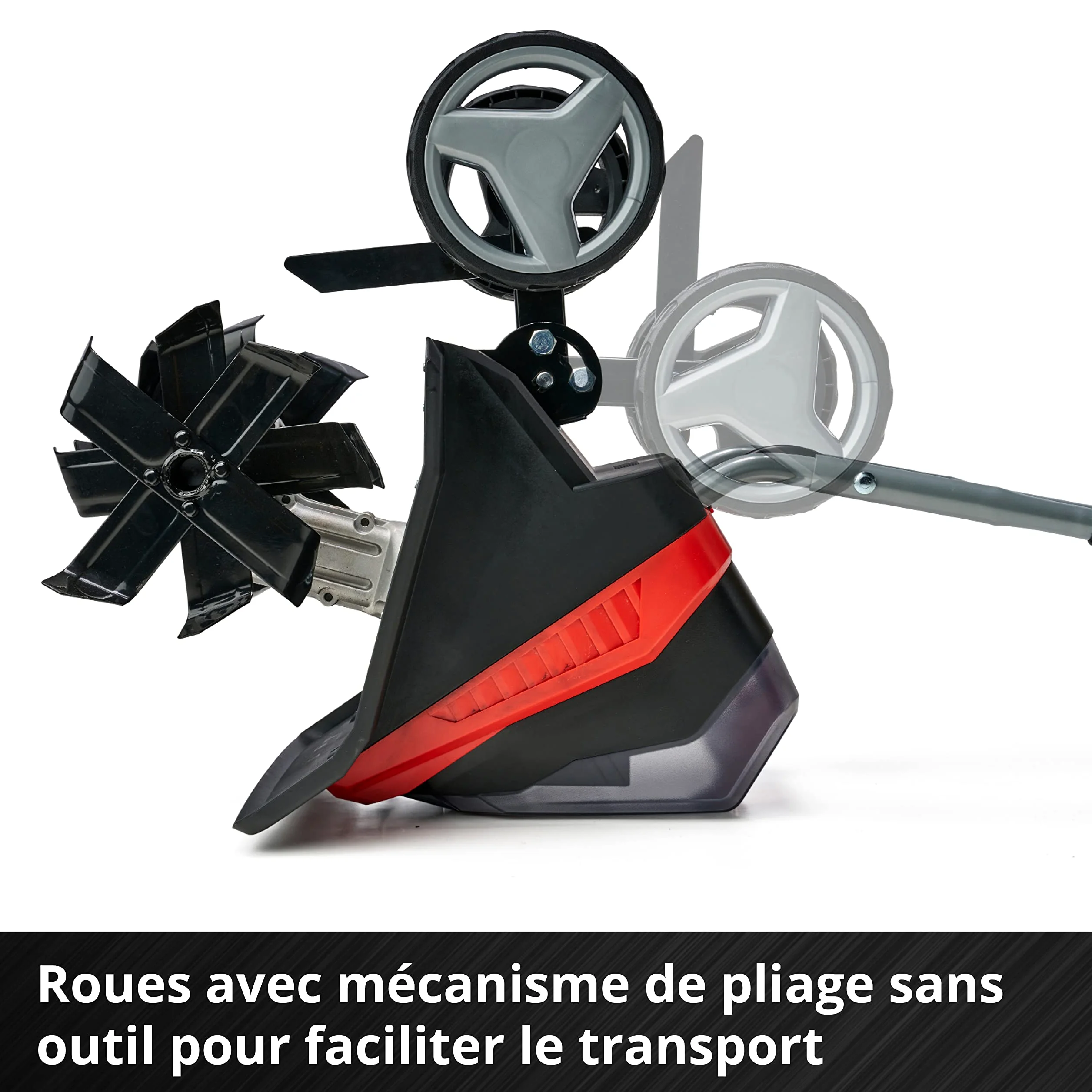 Einhell Motobineuse sans fil GE-CR 30 Li Solo - Système Power X-Change (2x18 V, Largeur de travail 30 cm, Profondeur de travail 20 cm) + Twincharger et 2 Batteries 4,0Ah