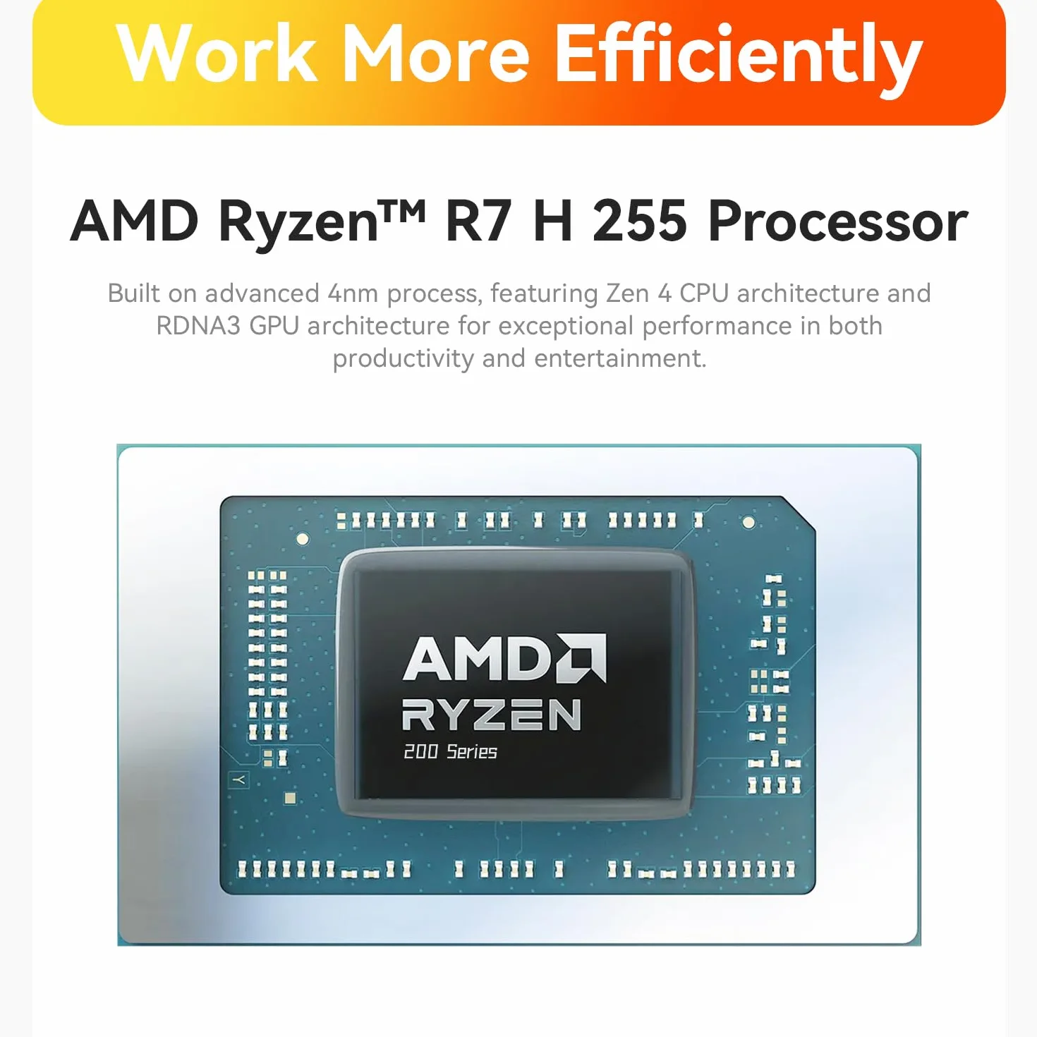 Beelink SER9 Mini PC AMD Ryzen R7 H255 32GB LPDDR5X 1TB PCIe4.0 SSD Gaming Computer 4K Triple Display HDMI2 DP USB4 10Gbps LAN WiFi 6 BT5.2
