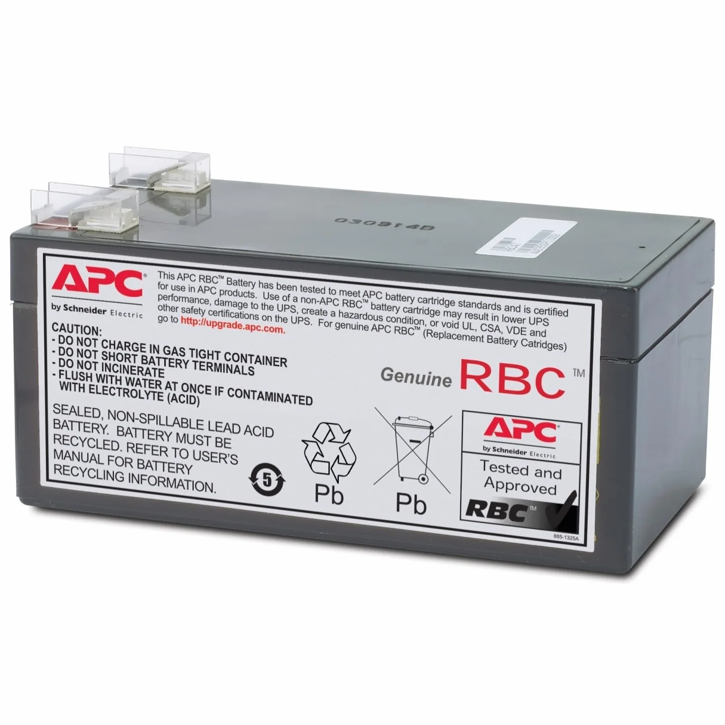 APC BY SCHNEIDER ELECTRIC RBC47 Cartouche de Batterie de Rechange Noir