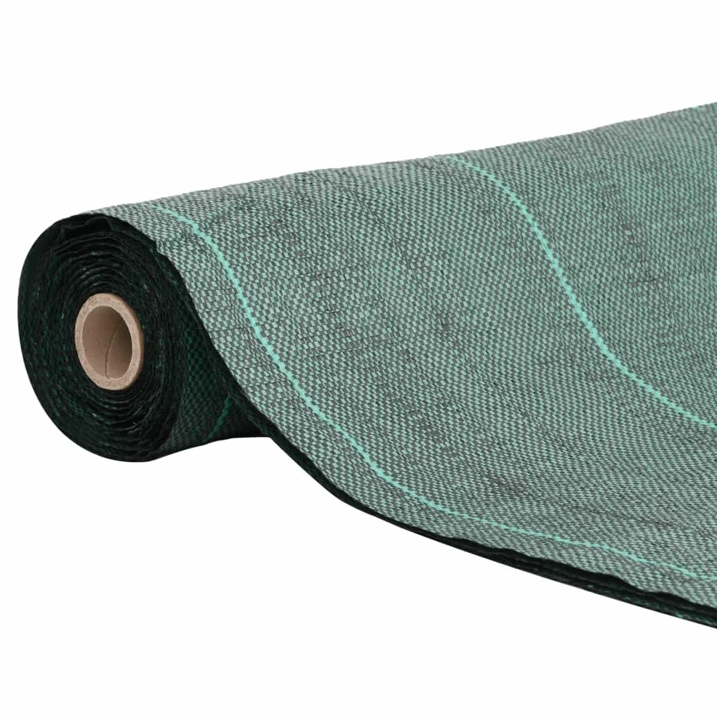 Tomostar Toile de Paillage, Géotextile de Paillage Contre Les Mauvais Herbes Toile Bâche Anti Mauvaises Herbes Vert 2x50 m PP