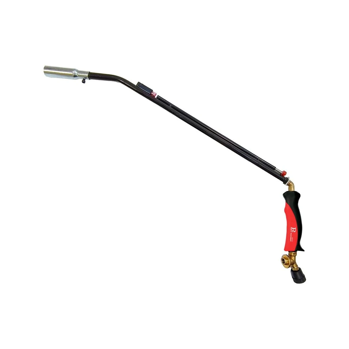 INTEC - Désherbeur thermique à gaz 1100W + 4 cartouches de gaz Butane Brule Herbes Allumage piezo + Adaptateur multicartouche