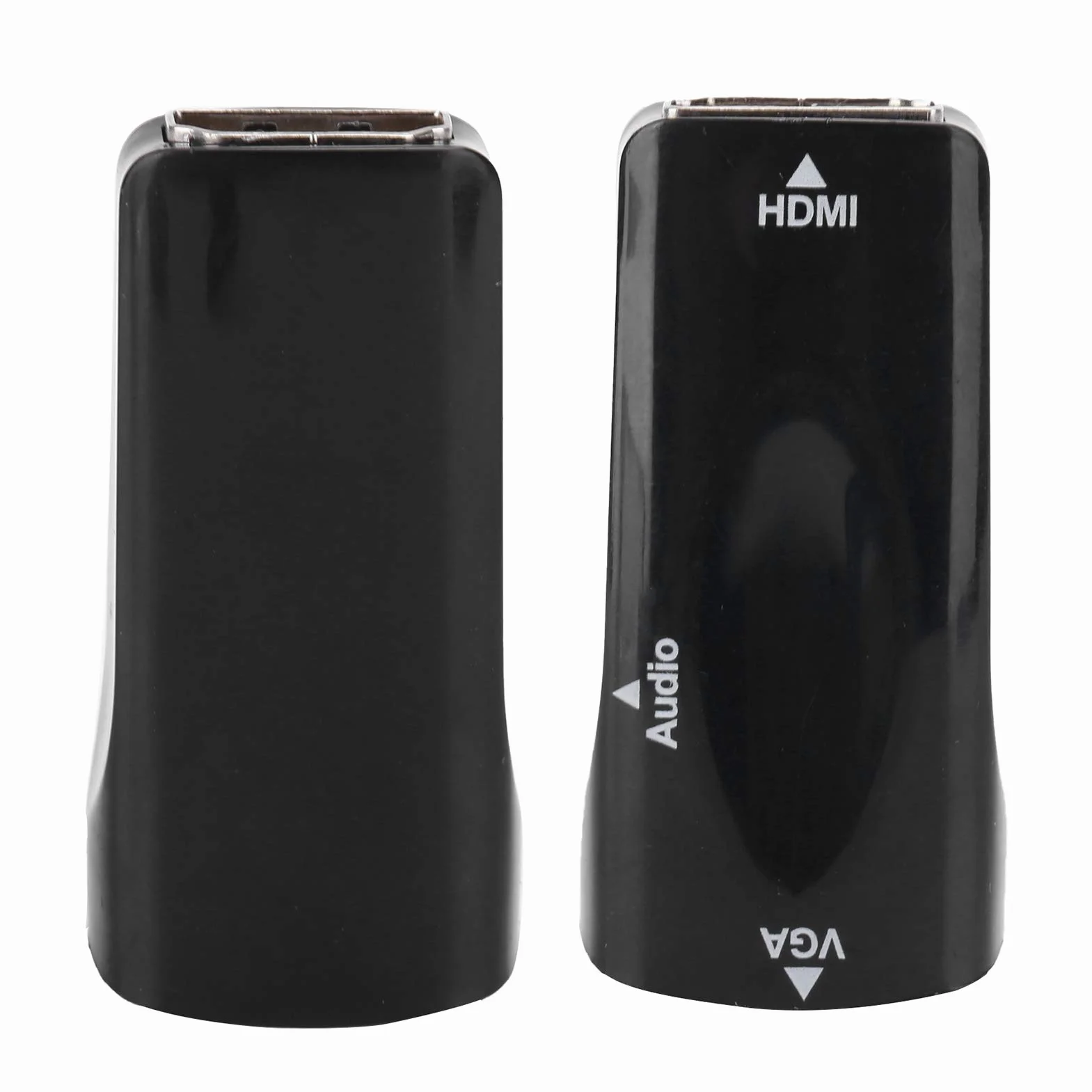 Goshyda Adaptateur HDMI Femelle vers VGA, Convertisseur Vidéo 1080P avec Câble Audio 3,5 mm