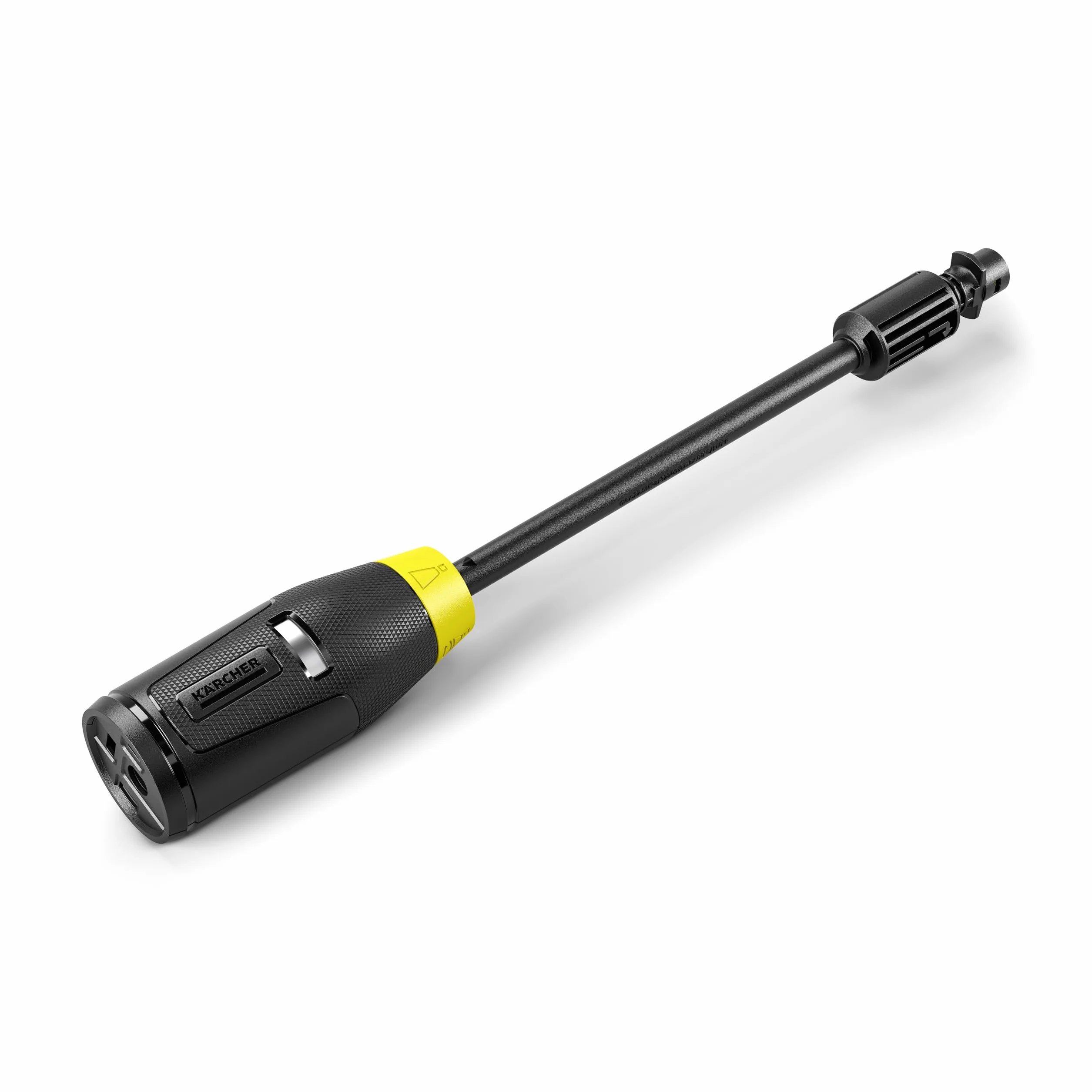 Kärcher Lance Multi-Jets 4 en 1 pour K 4 - K 5, 4 Jets : Buse rotative, Jet Plat HP, détergent et Jet Plat Large, Poids : 0,4 kg. Compatible nettoyeurs Haute Pression séries K 4 et K 5. Polyvalent