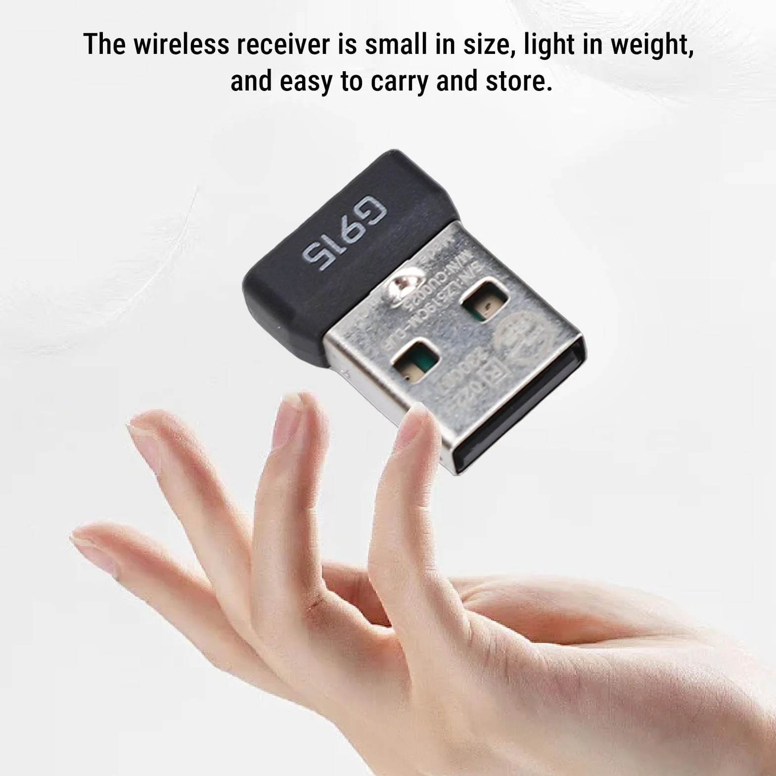 Dongle USB Adaptateur Récepteur pour Clavier Mécanique Sans Fil G913 G915 G913TKL G915TKL