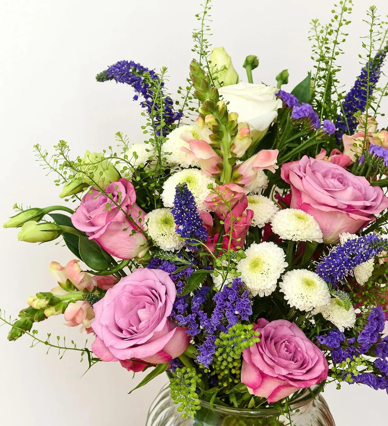 Arrangement floral frais taille L – Cadeau élégant livré à la main – Anniversaire, mariage, condoléances