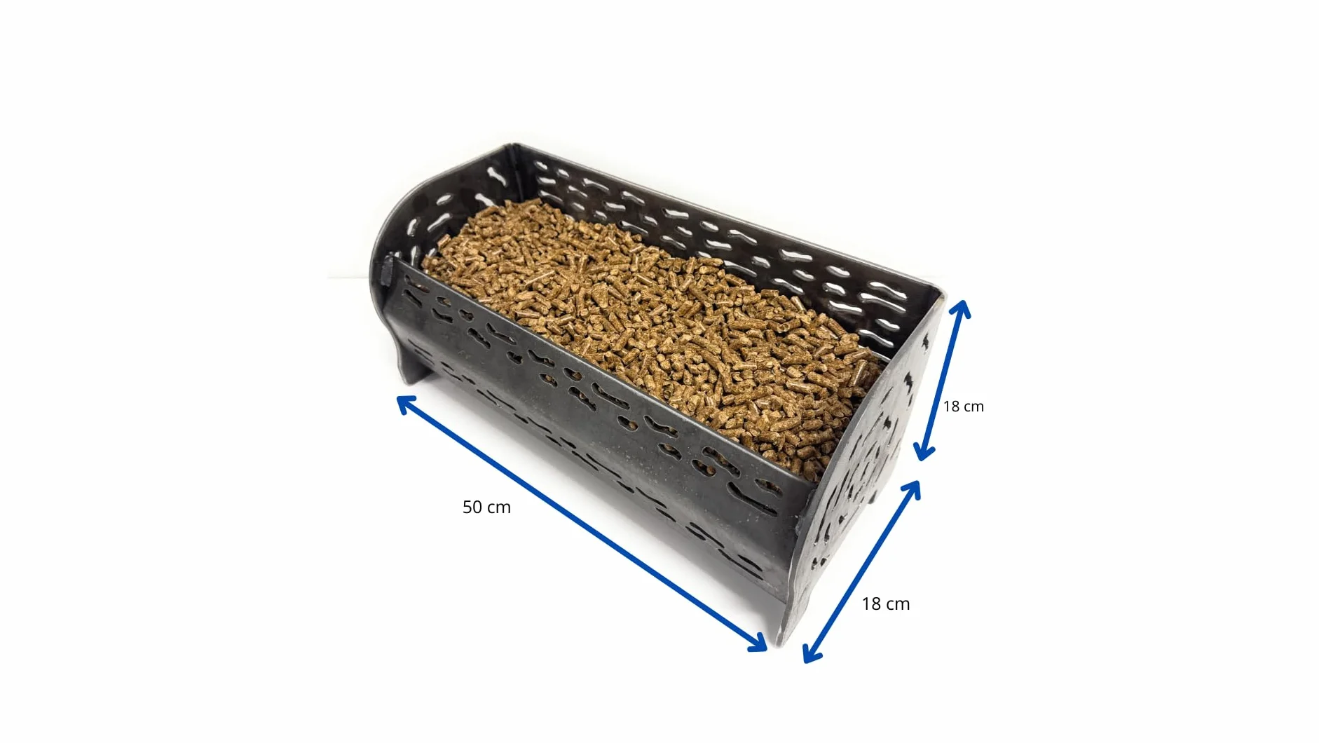 Panier à pellets/granulés bruleur pour cheminée/poele Extra Large haute qualité fabrication robuste