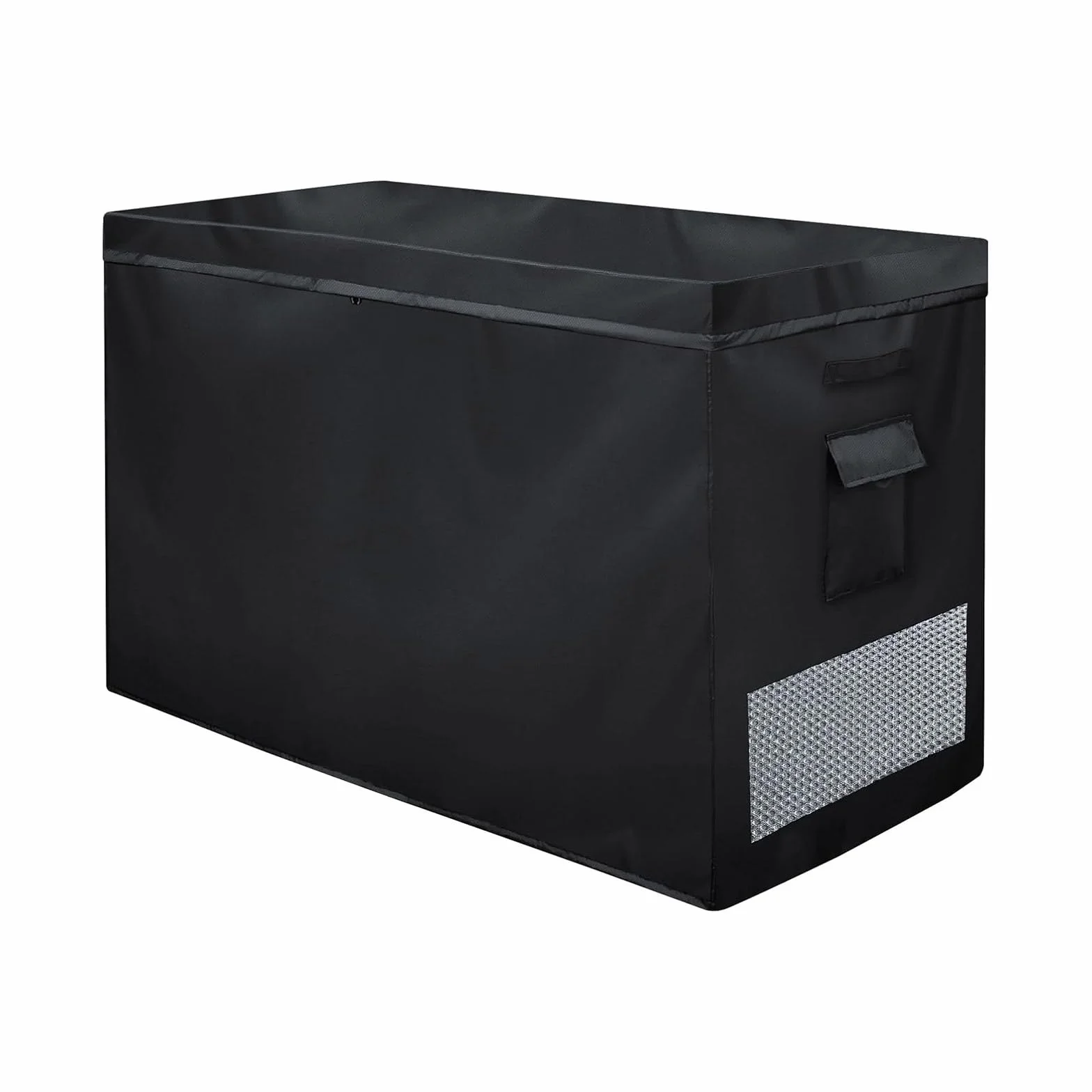Housse de congélation étanche pour coffre 4-4,6 m³ double fermeture éclair fond élastique poche rangement