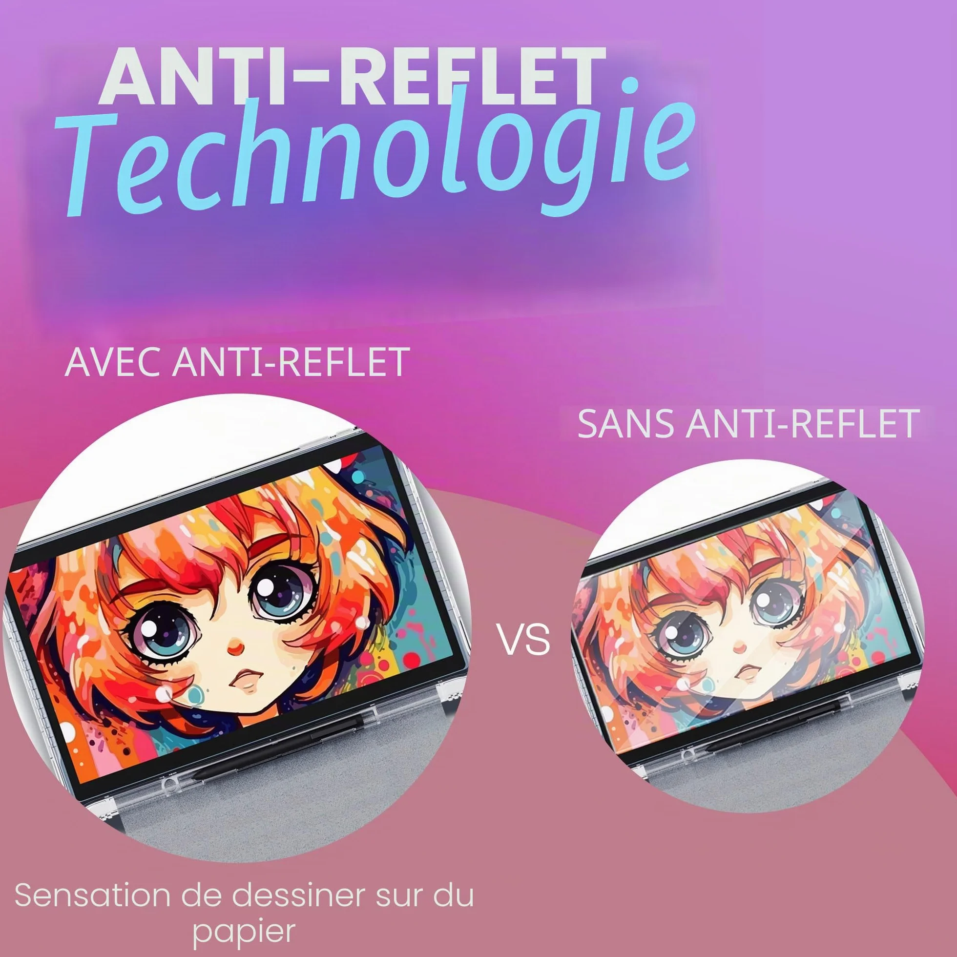 PicassoTab X14 Tablette Graphique Autonome 14" Écran Laminé Stylet Inclus
