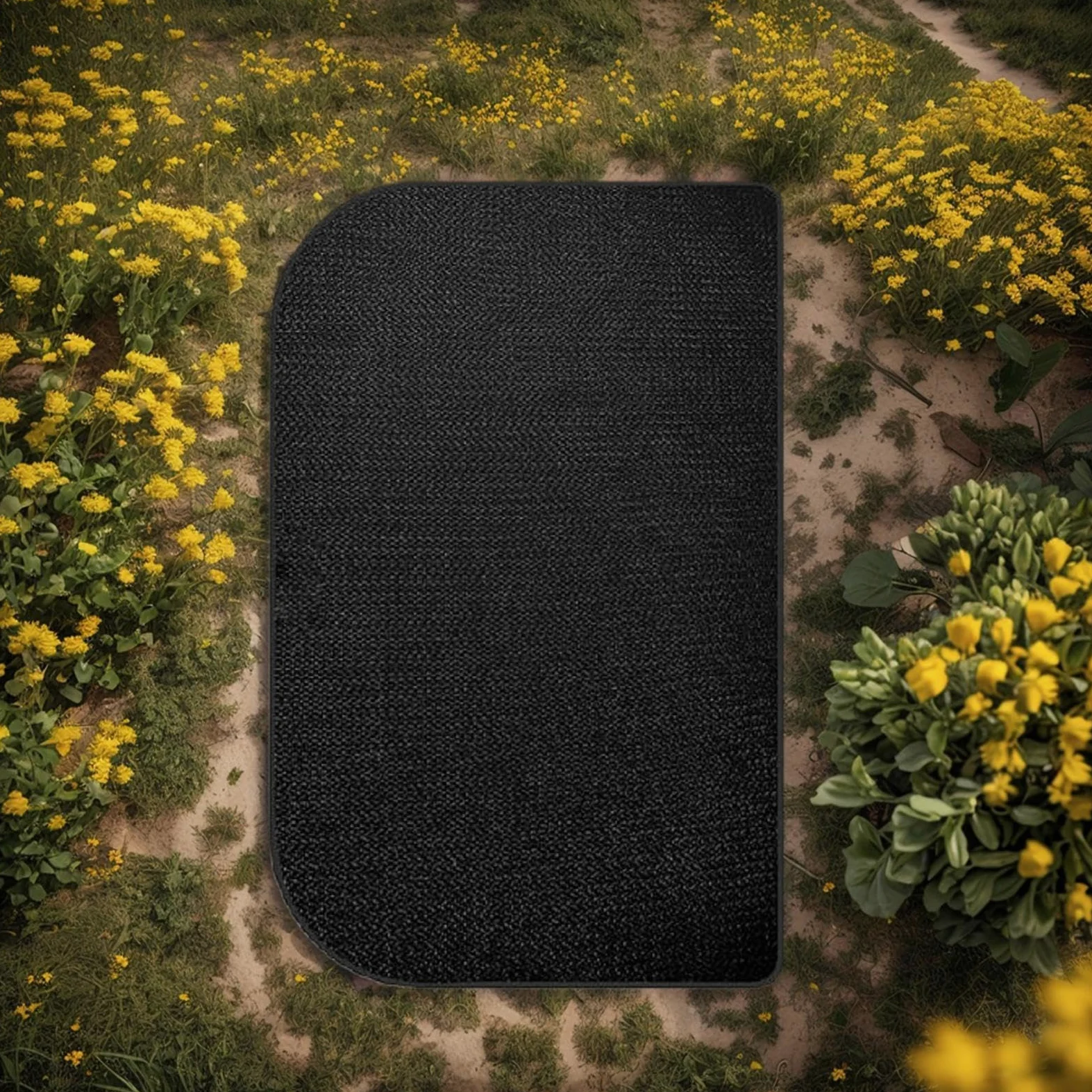 Tapis de Cheminée Ignifuge Protecteur Résistant aux Flammes | Tapis Ignifuge, Protection De Cheminée pour Salon Cuisine Poêle à Bois Feu de Camp Sol Appartement Barbecue
