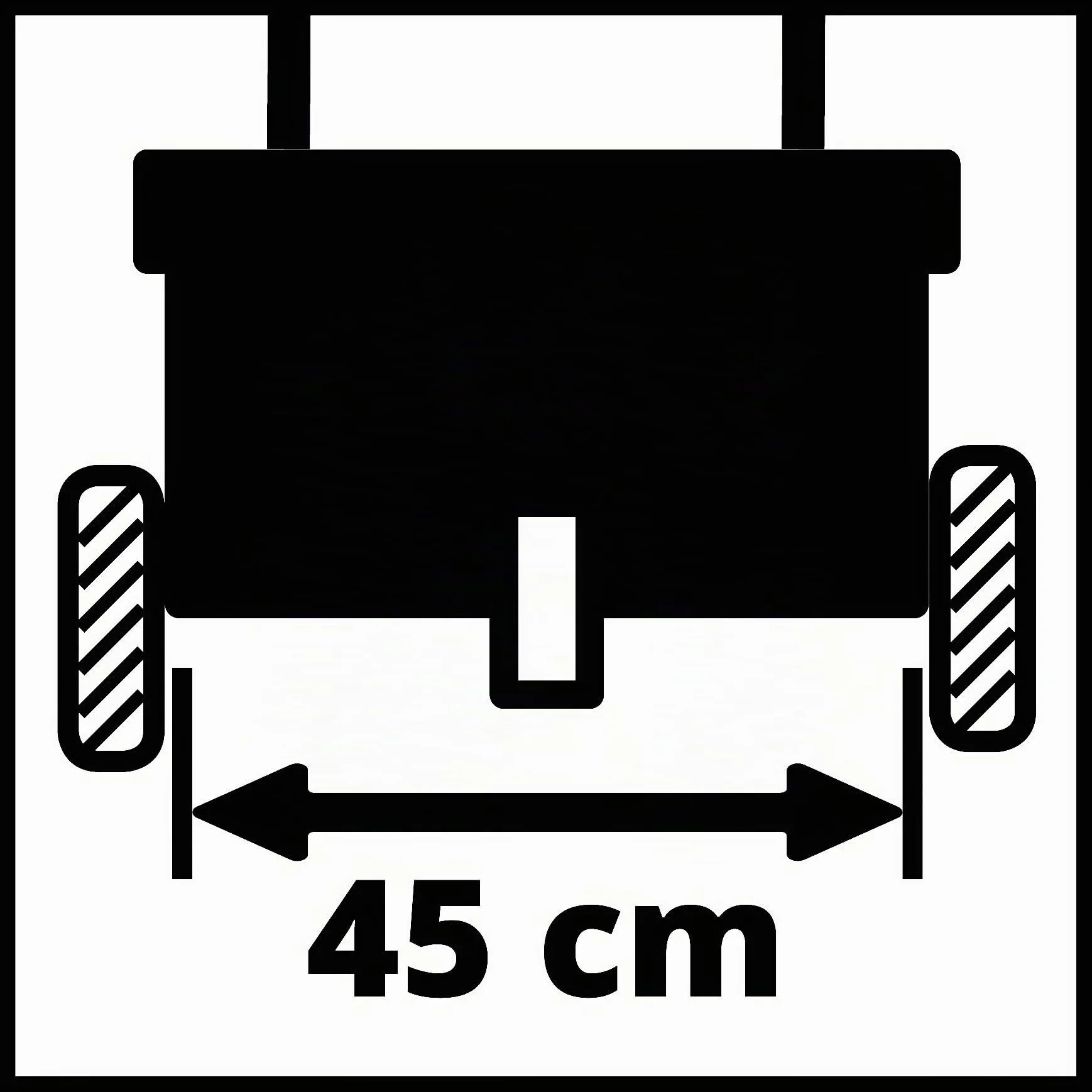 Einhell Épandeur GC-SR 12 Diamètre 20cm robuste pratique engrais graines