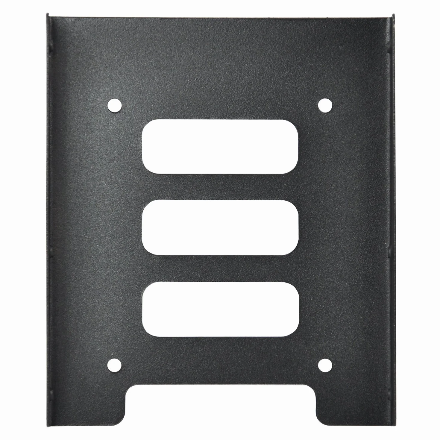 TRIXES Métal Noir 2,5 Pouces SSD Kit de Montage de Disque Dur Interne 3,5 Pouces