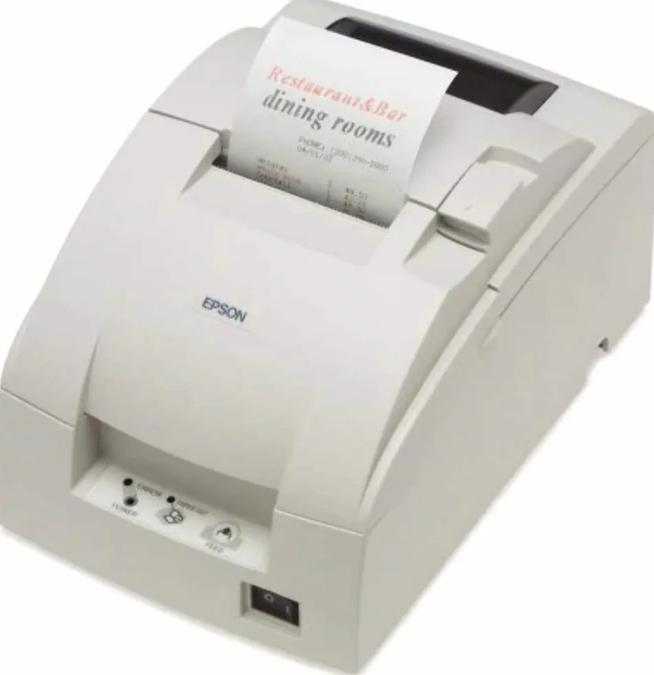 Epson TM U220B Imprimante à reçu matricielle deux couleurs 9 pin USB 17.8 cpi 7,6 cm