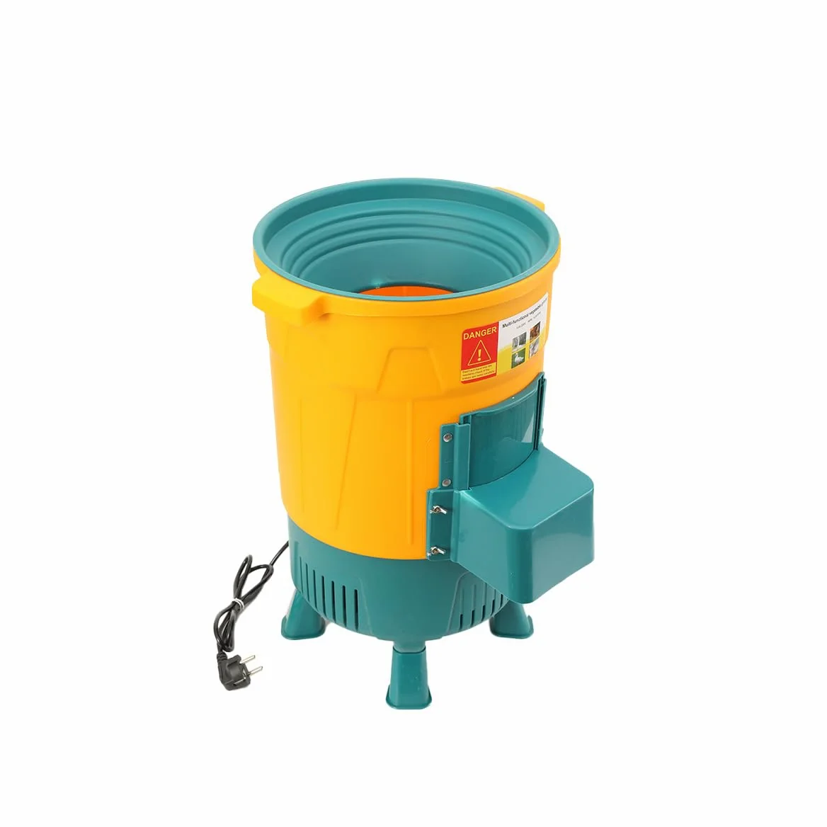 Broyeur à fourrage Professionnel, 220V 500W Broyeur de Légumes électrique | Pour Légumes Verts, Tiges d’herbe, Légumes, et Melons, pour la Transformation des Aliments pour volailles et Canards