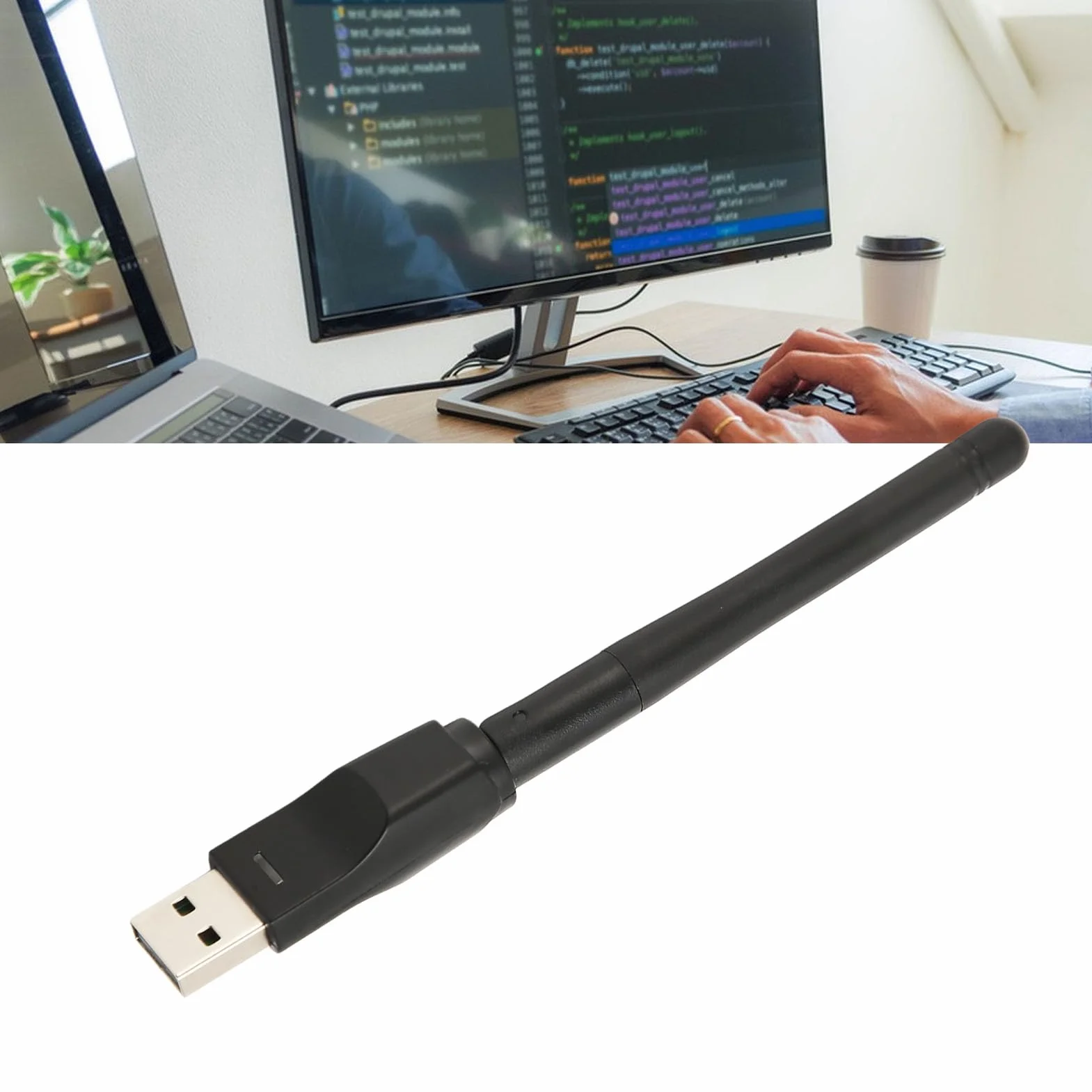 Adaptateur WiFi USB MT7601 150 Mbps Carte Réseau sans Fil Antenne Intégrée