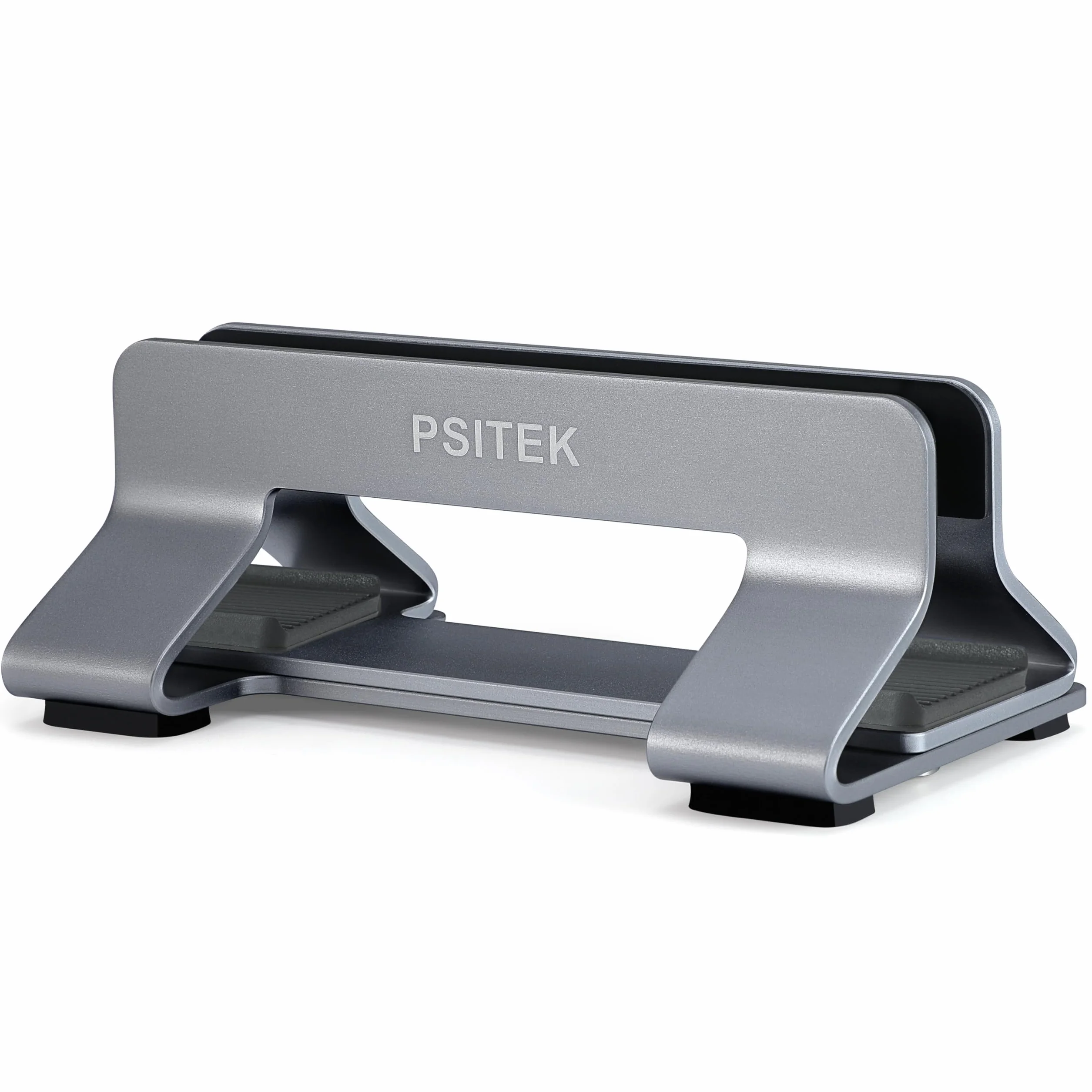 Support Vertical pour Laptop en Aluminium, Fente Réglable 12-42mm, Rangement Gain de Place pour MacBook