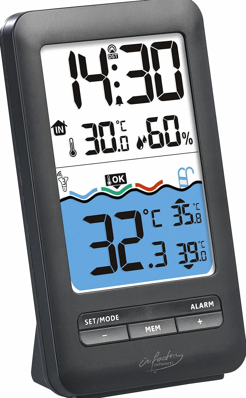 Thermomètre de piscine connecté sans fil PT-400.app [infactory]