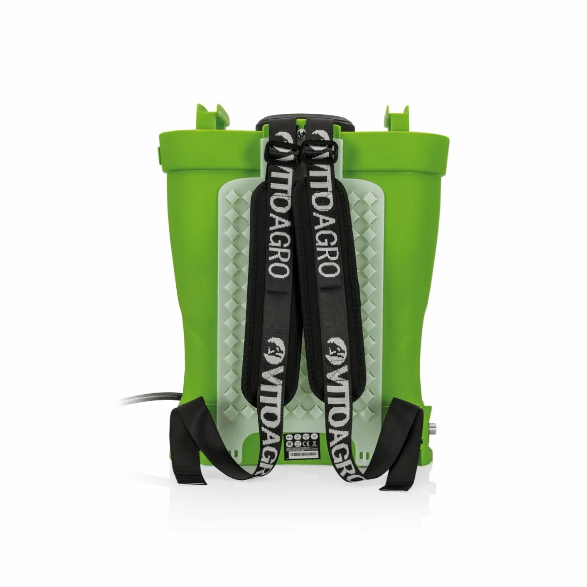 VITO - Pulvérisateur de Jardin 16L à Batterie Pulvérisateur Electrique 12V/8AH, 6 Bars, Autonomie 4h - Buses, Chargeur et Lance Télescopique Inclus - Traitement Cultures, Plantes