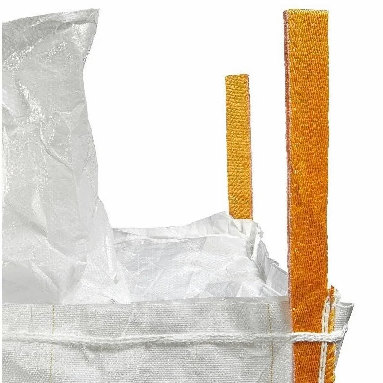 Sac Big Bag 1m³ avec Goulottes | BigBag Vidange Facile | GRVS en Toile Laminée | Lot de 5 sacs