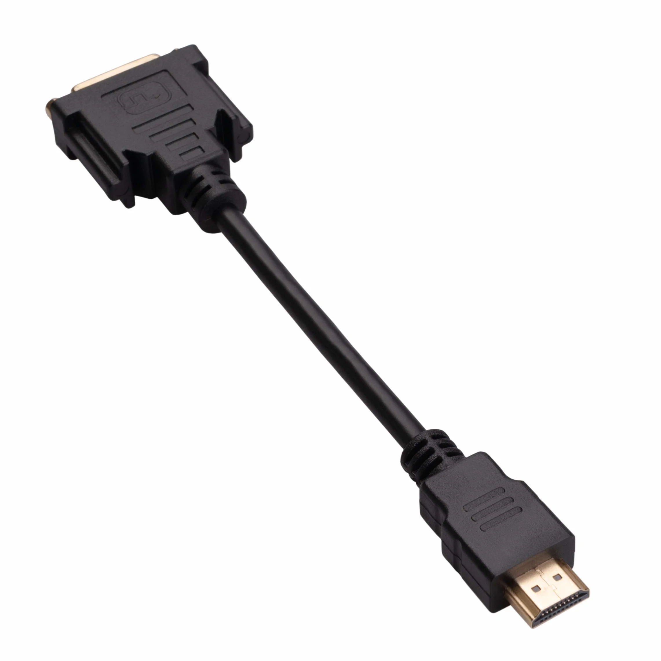 Keple Adaptateur HDMI Mâle vers DVI-D Femelle 24+1 Connecteur Plaqué Or 1080P Full HD 15cm
