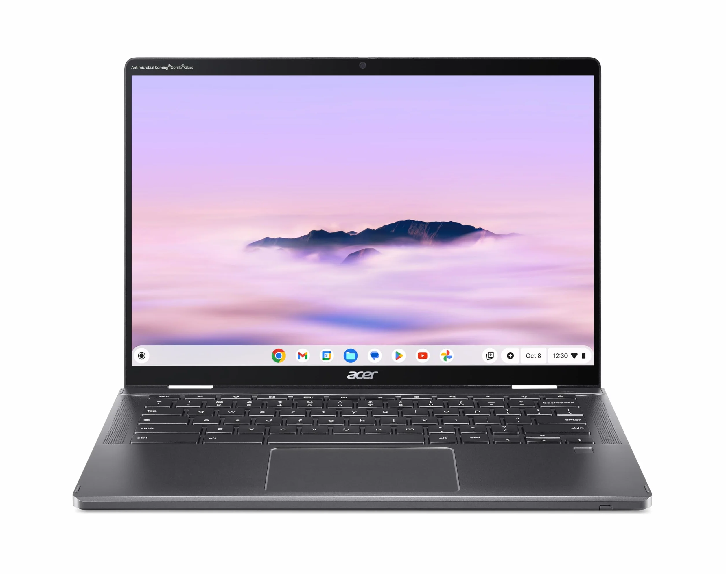 Acer Chromebook Plus Spin 714 14" WUXGA Tactile Convertible Intel Core Ultra 7 155U 16 Go RAM 512 Go SSD Chrome OS Gris Clavier FR AZERTY CP714-1HN