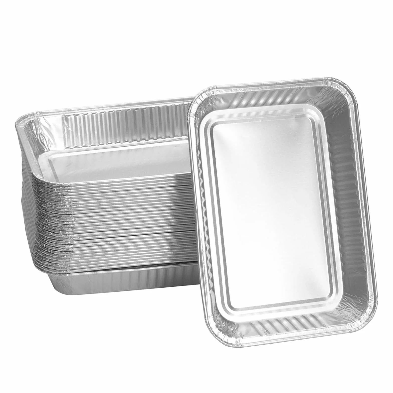 Lot de 20 barquettes en aluminium pour barbecue à gaz Ninja Woodfire OG850EU OG901EU OG701EU