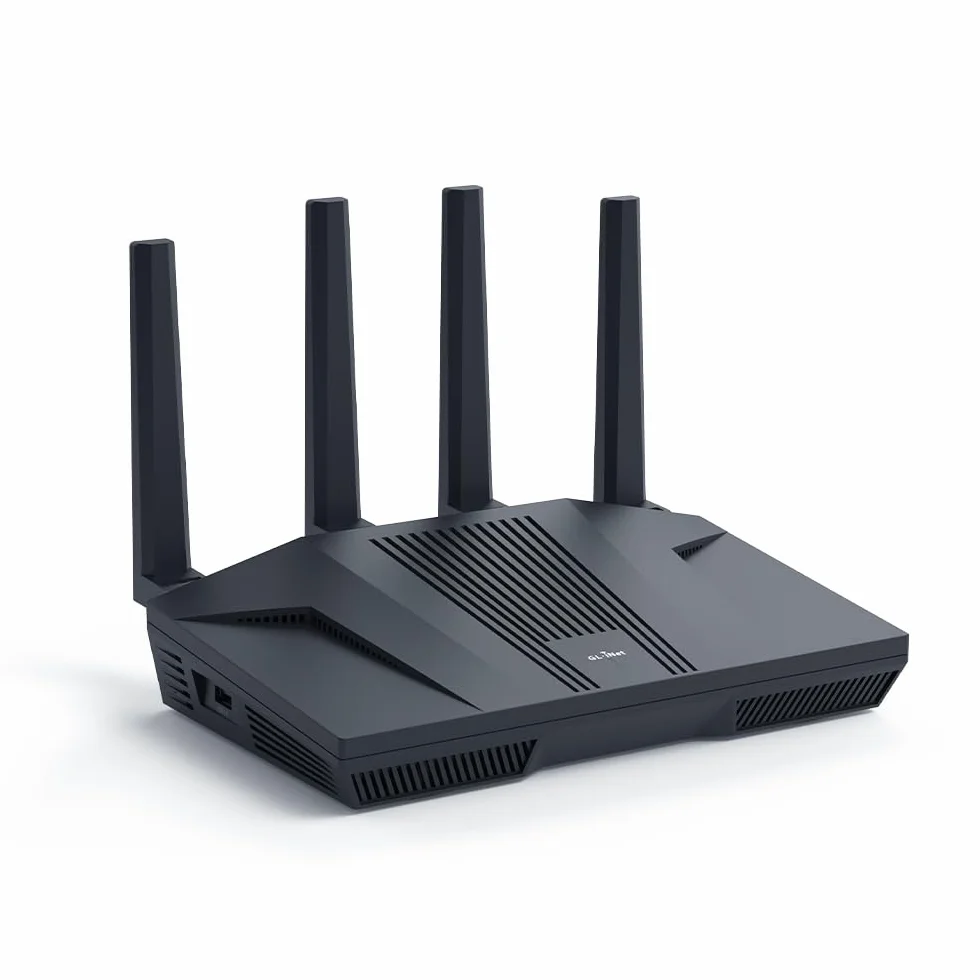 GL.iNet GL-MT6000 Routeur WiFi 6 Flint 2 2.5G Multi-Gig 4 Ports Ethernet 1G 802.11ax OpenVPN WireGuard