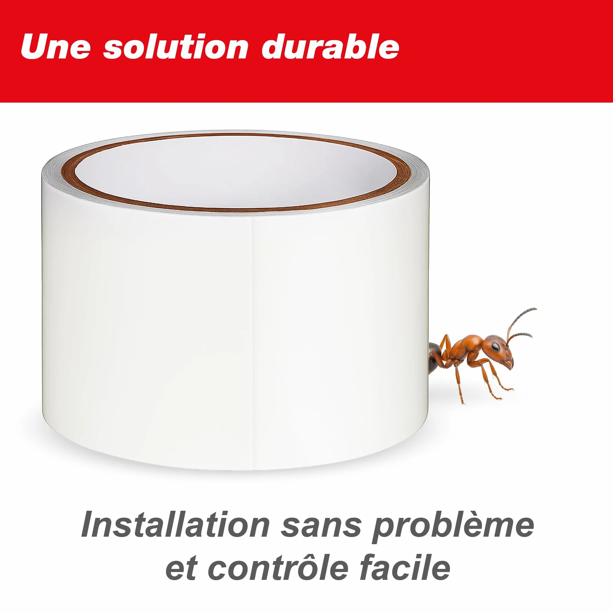 SWISSINNO Ruban adhésif Anti-Fourmis pour Insectes rampants 5 cm x 5 m Protection des Arbres