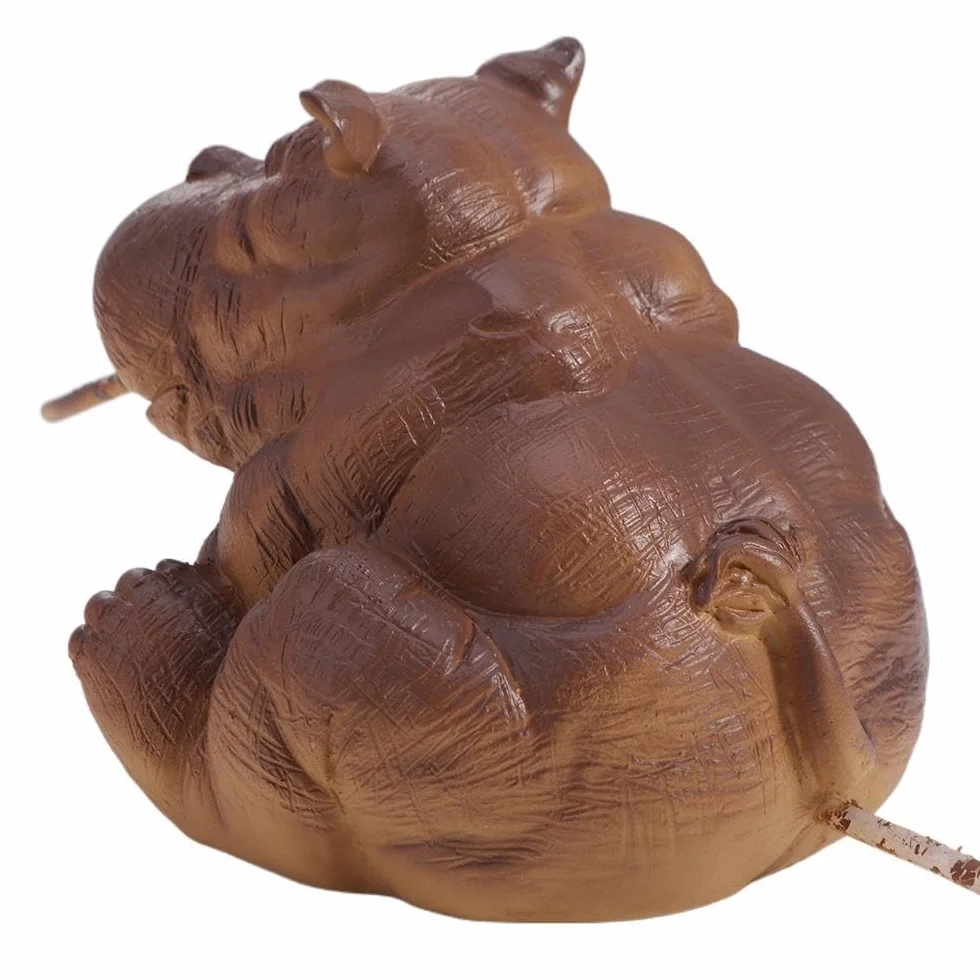 Statue d'hippopotame pour bassin et jardin aquatique