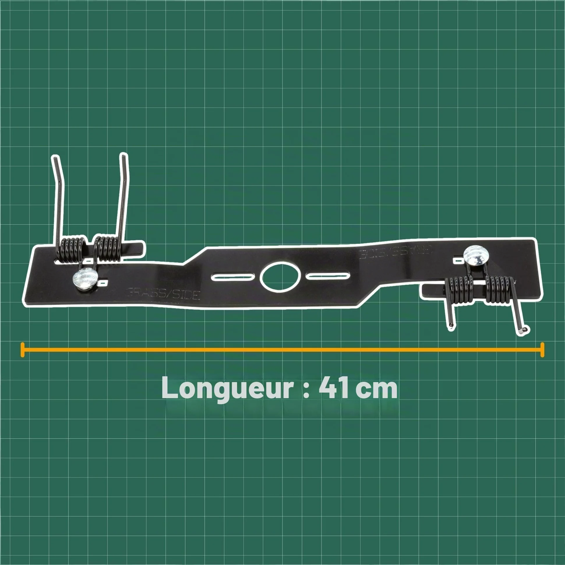 Lame scarificateur 40cm + deux paires de ressorts supplémentaires Scarificateur