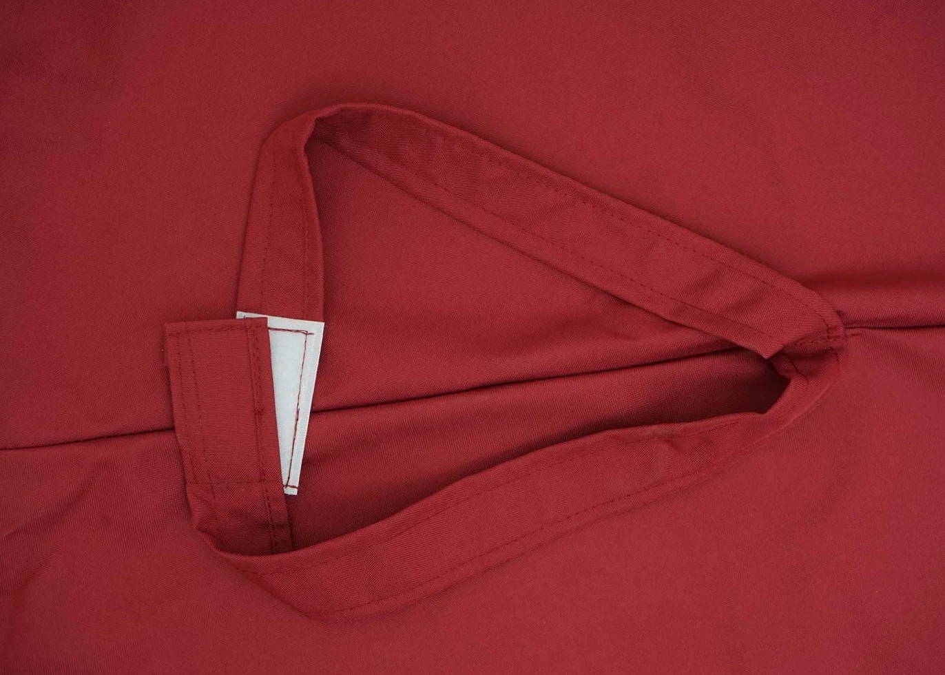 Mendler Toile de Parasol HWC-A96 8 Baleines Ø3,5m 220g/m² Polyester Bordeaux
