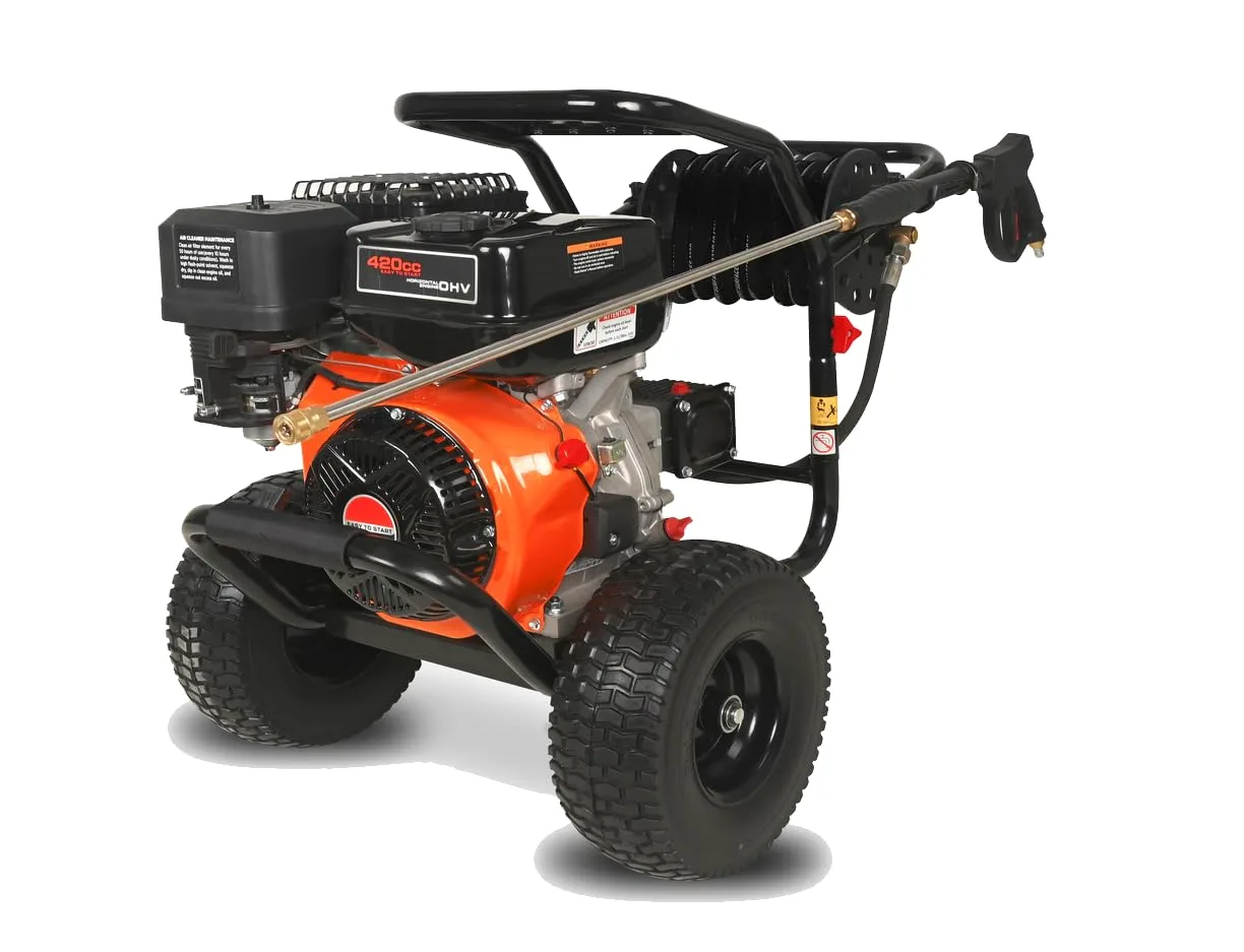 Mecafer Nettoyeur Haute Pression Thermique MNT 300-300 Bar - 14 HP - 6,5 L - 475300