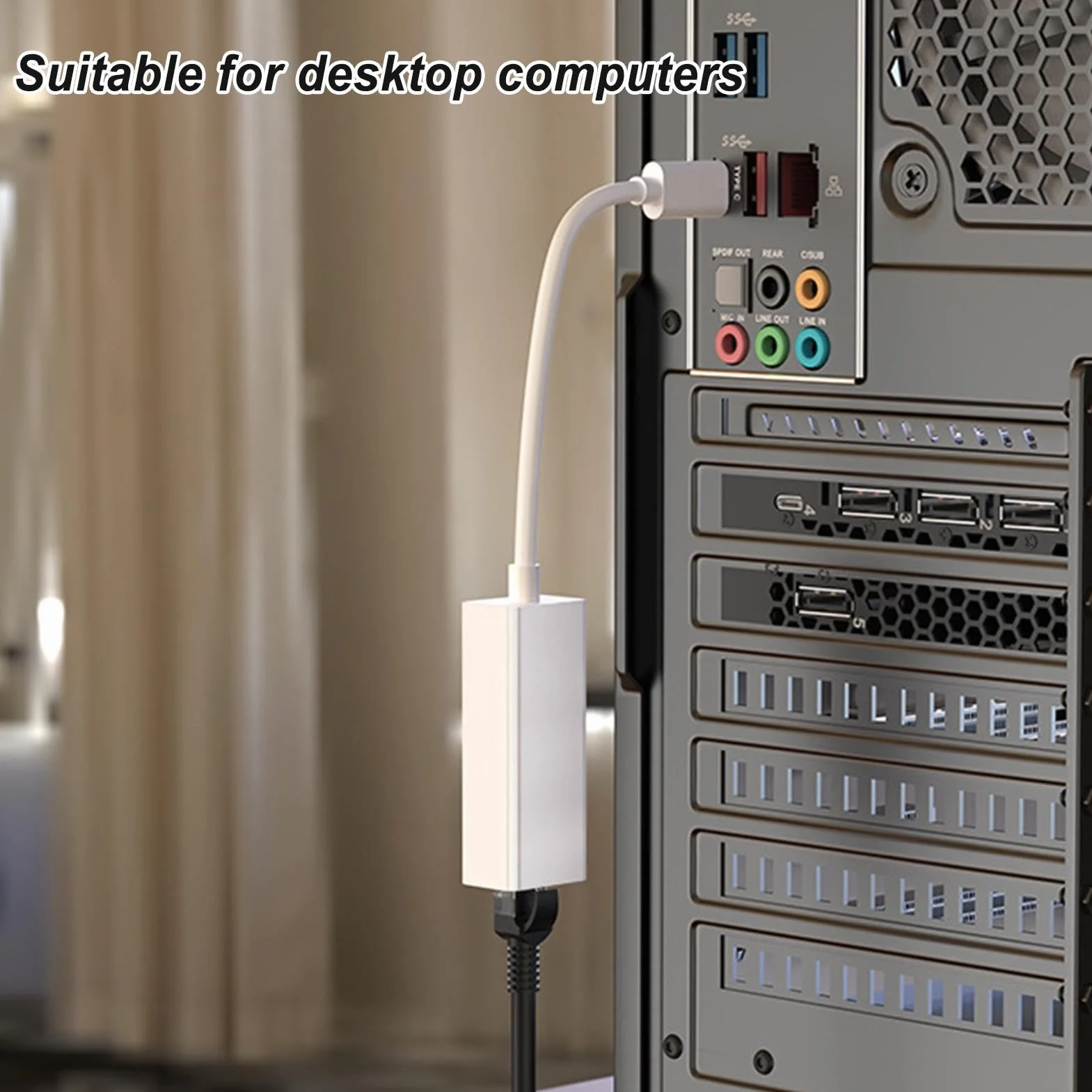 Adaptateur réseau USB C Ethernet LAN haute performance