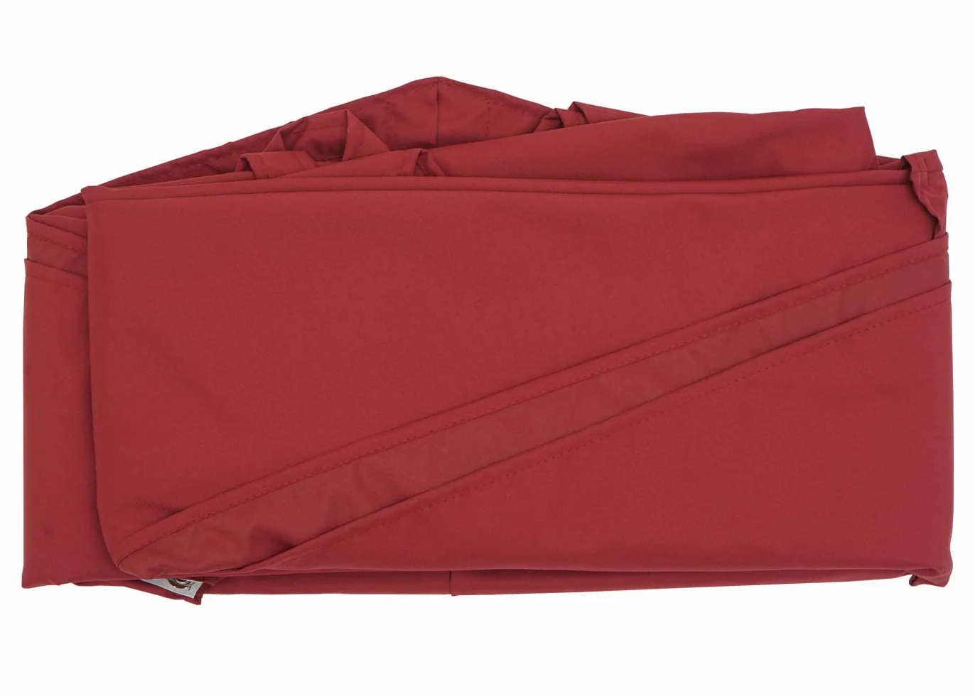 Mendler Toile de Parasol HWC-A96 8 Baleines Ø3,5m 220g/m² Polyester Bordeaux